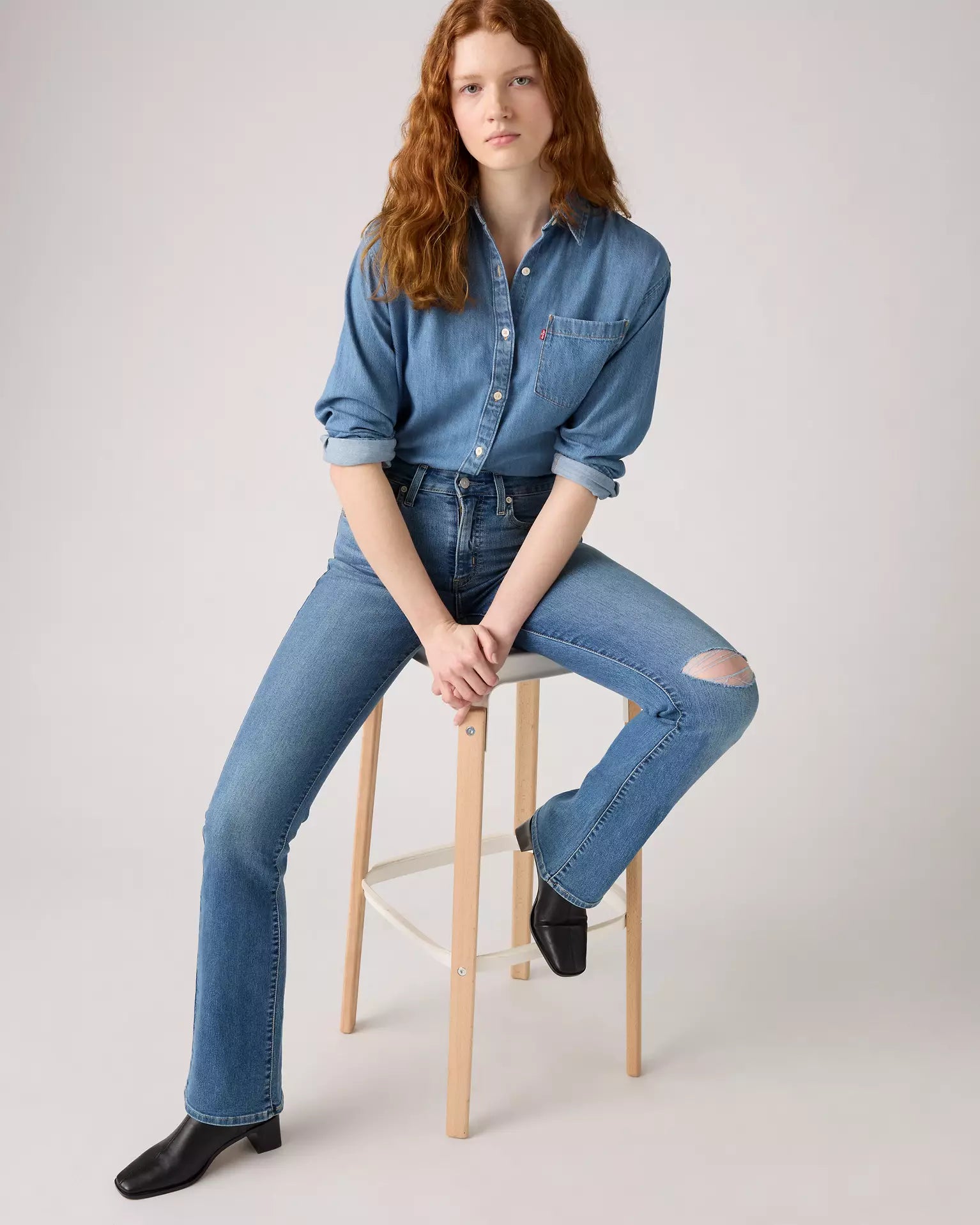 725 High Rise Bootcut Women's Jeans - 187590236