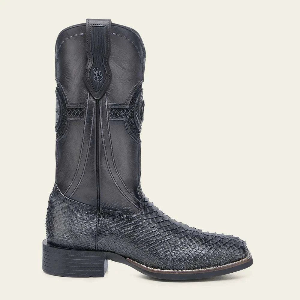 BOOT PYTHON BLACK FANGO GRIS CC288 Laherradurawwnc.com
