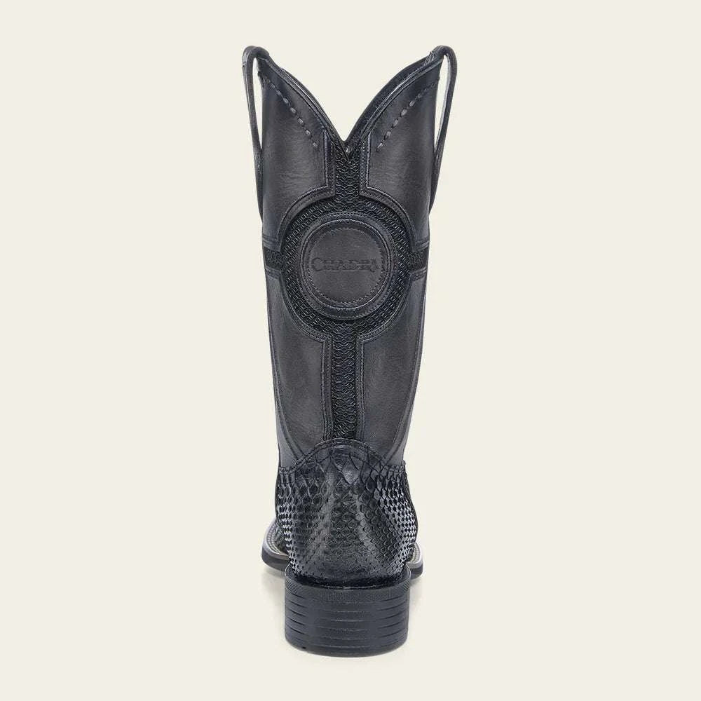 BOOT PYTHON BLACK FANGO GRIS CC288 Laherradurawwnc.com