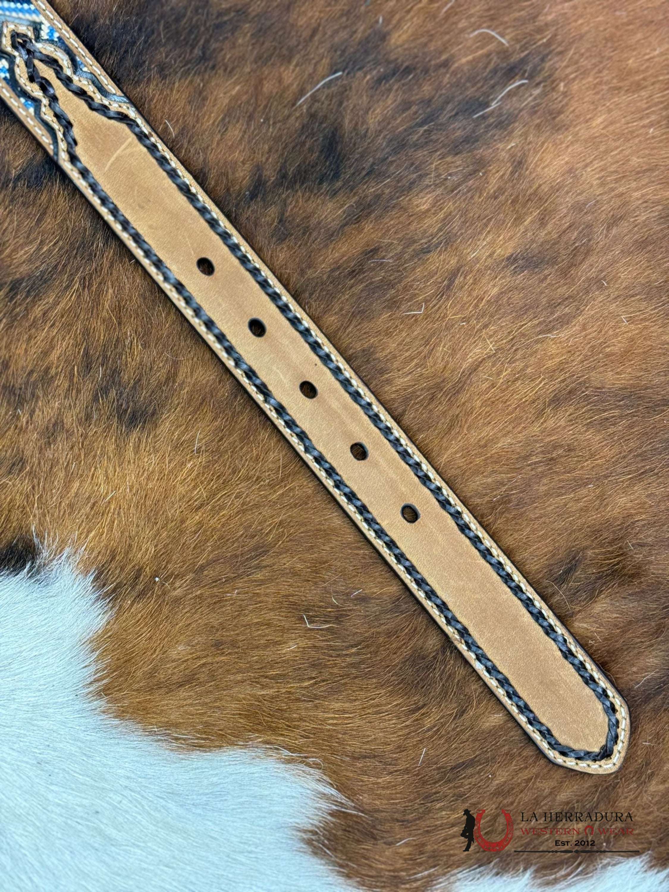 3D Belt Company Boy Navy Light Tan Multi Niños