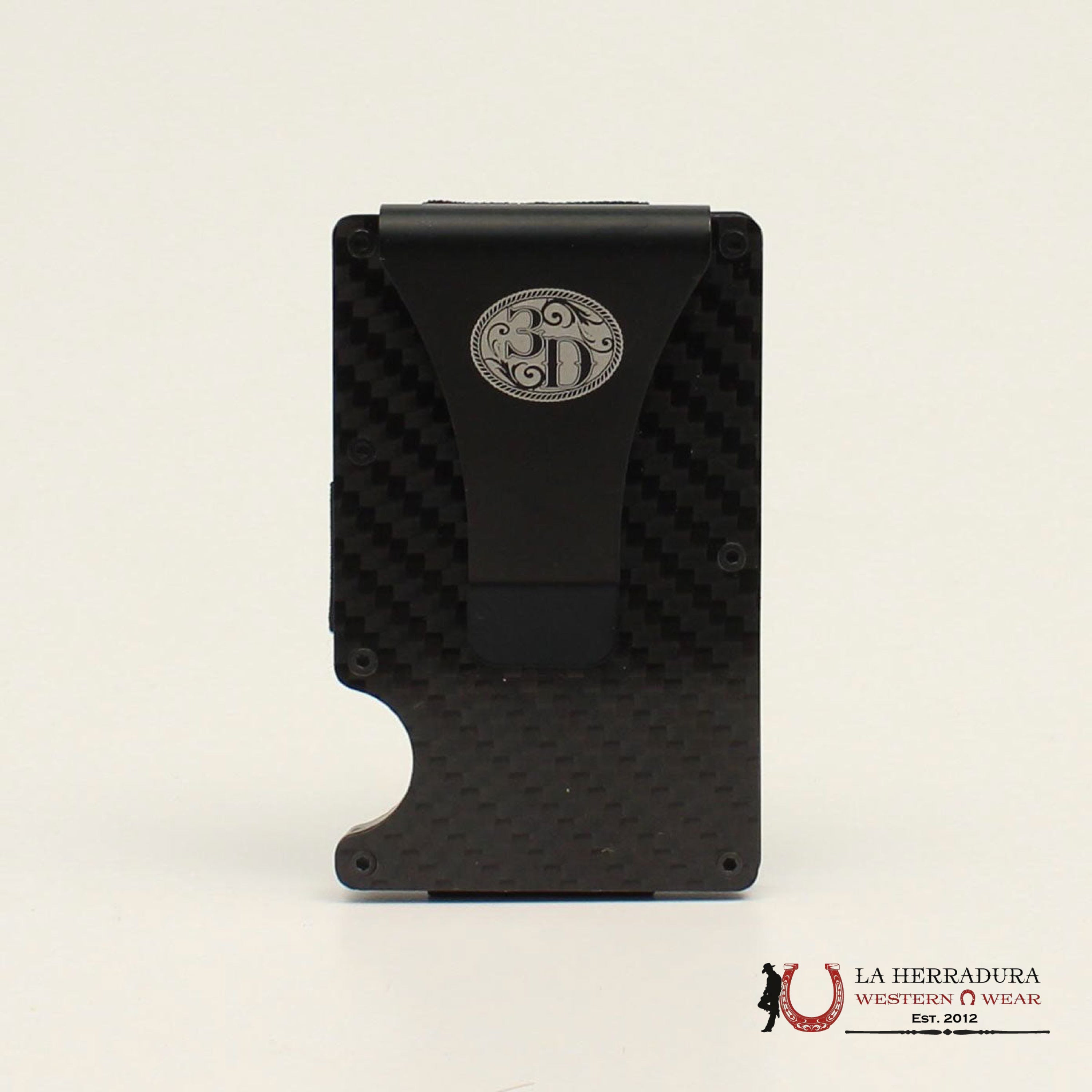 3D MENS BLACK UTILITY WALLET- D250002301 ACCESORIOS