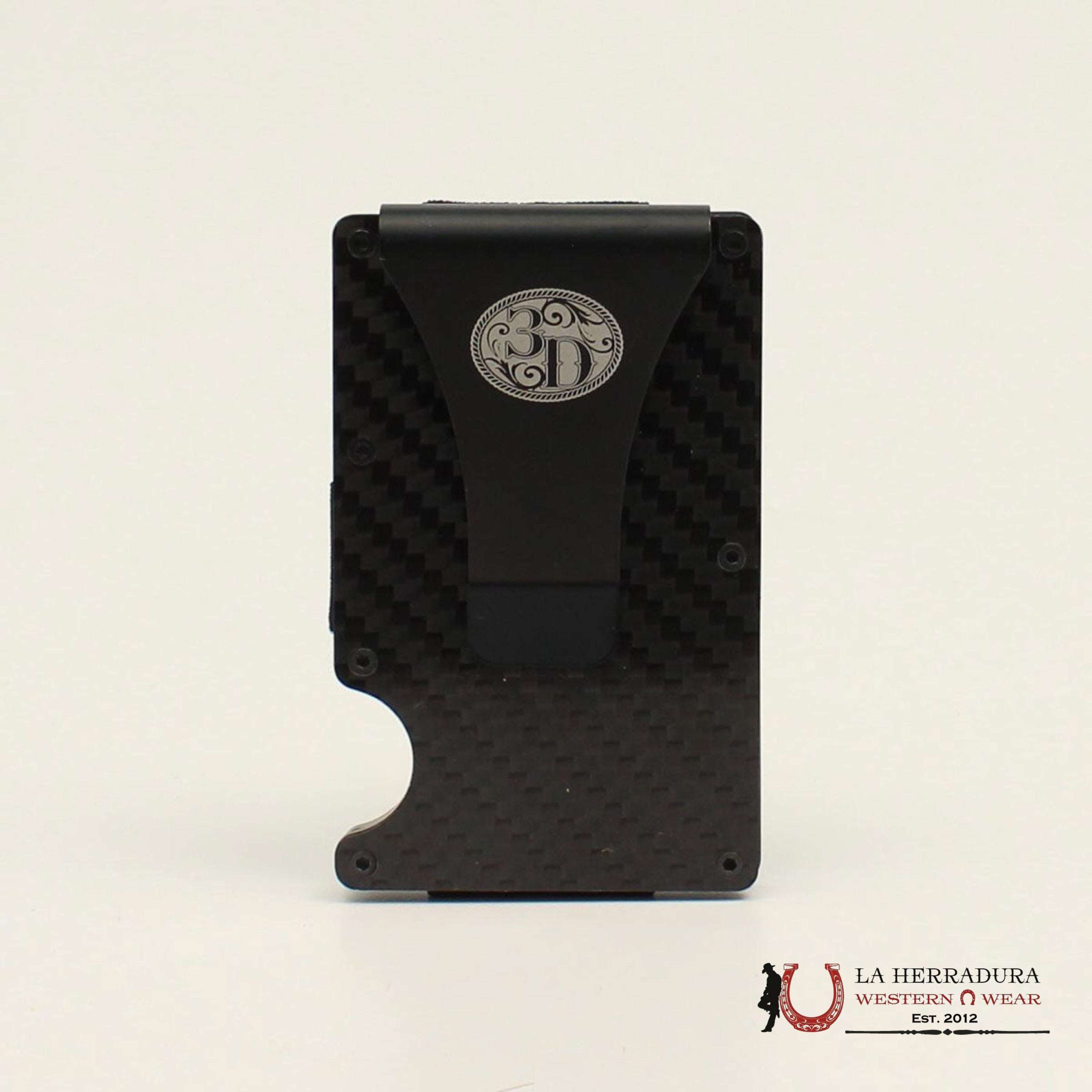 3D MENS BLACK UTILITY WALLET- D250002301 ACCESORIOS