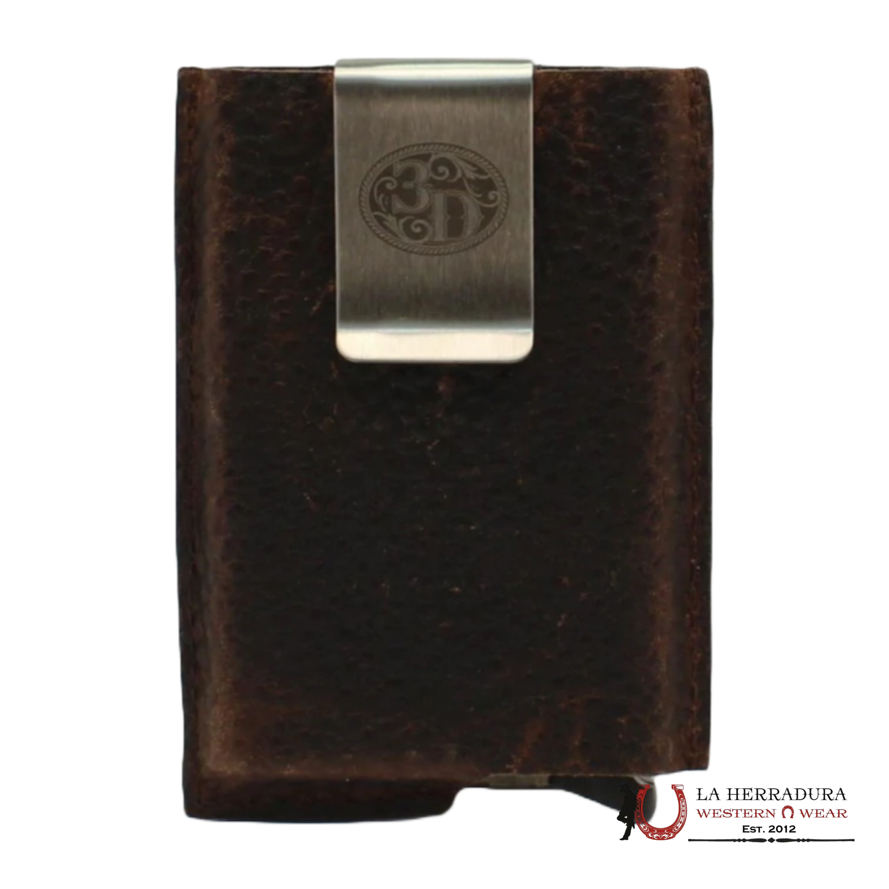 3D MENS BROWN UTILITY WALLET- D250002502 ACCESORIOS