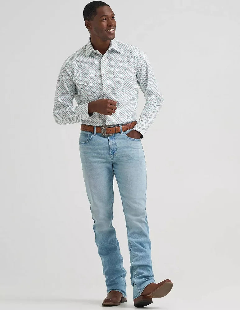 MEN WRANGLER 20X WHITE LONG SLEEVE - 112378711