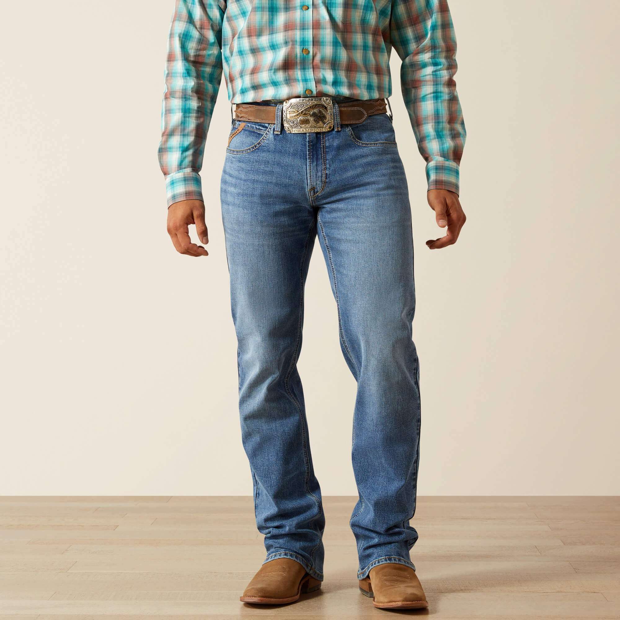 ARIAT MEN JEAN M4 Relaxed Boot Cut 10061746 ABNER Laherradurawwnc.com