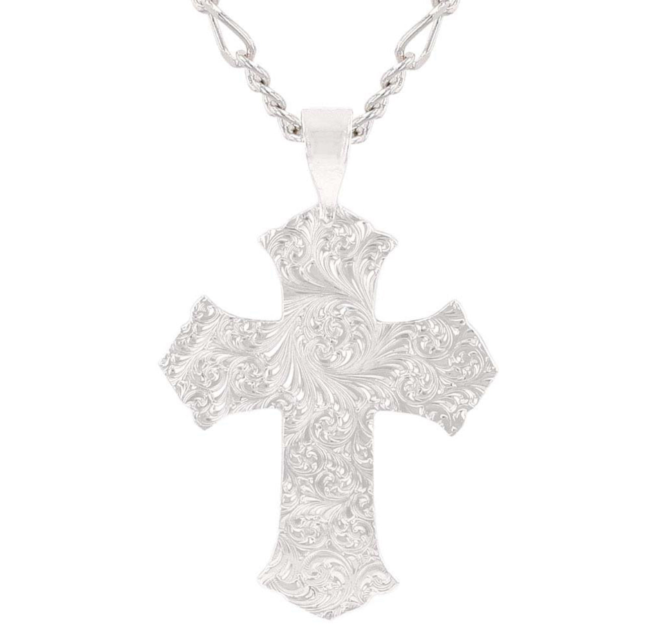 Montana Silversmith Filigree cross necklace