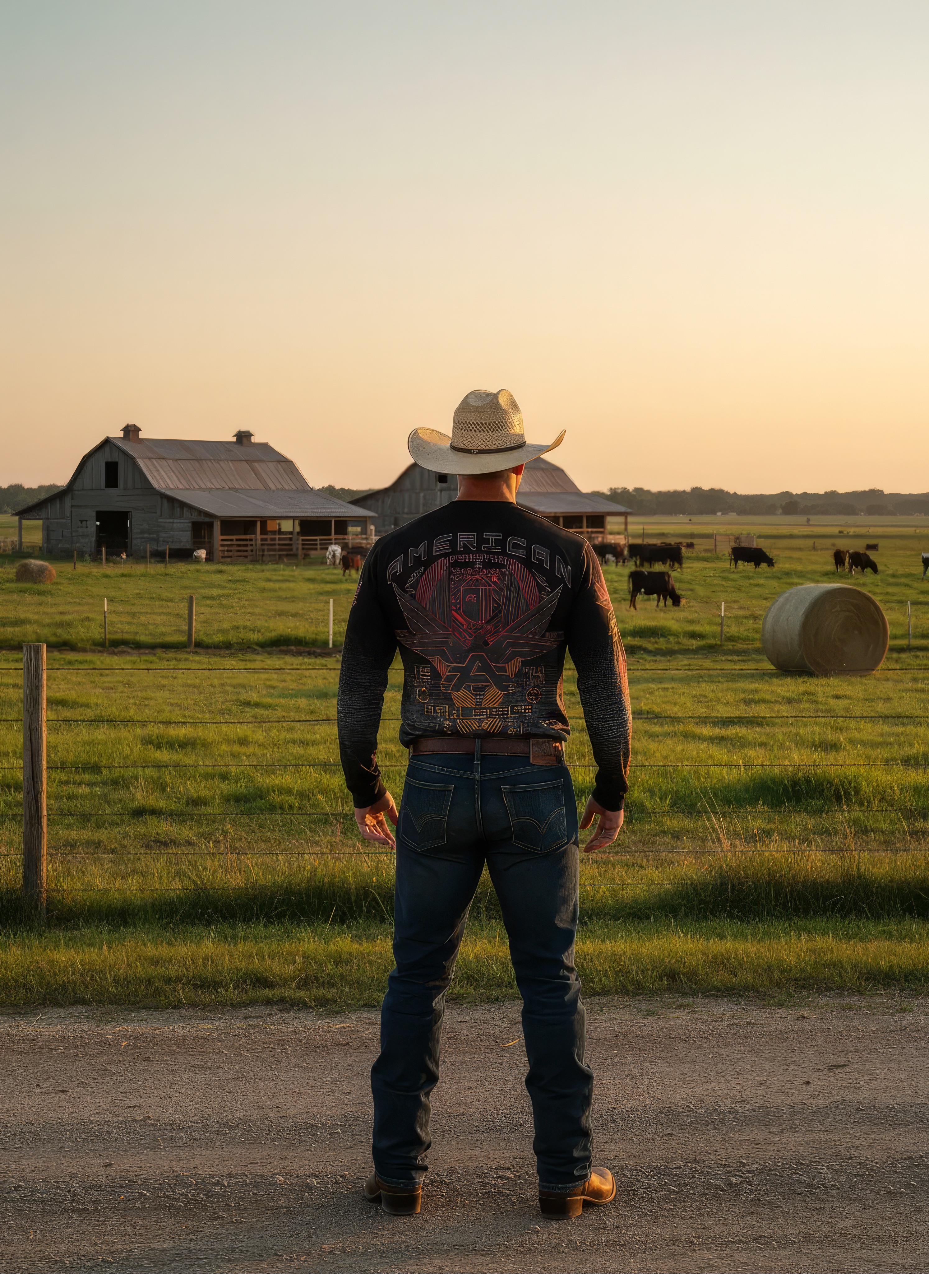 AMERICAN FIGHTER NORDEN MEN T-SHIRT BLACK FM16060