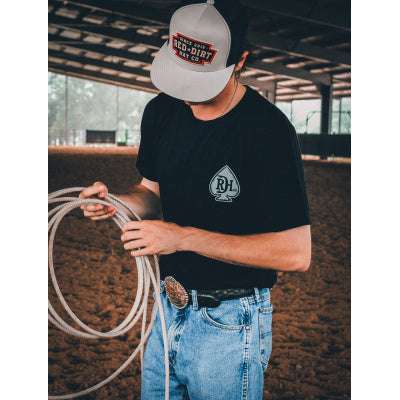 RED DIRT HAT CO. - TSHIRT RDHCT173 HOLD EM Laherradurawwnc.com