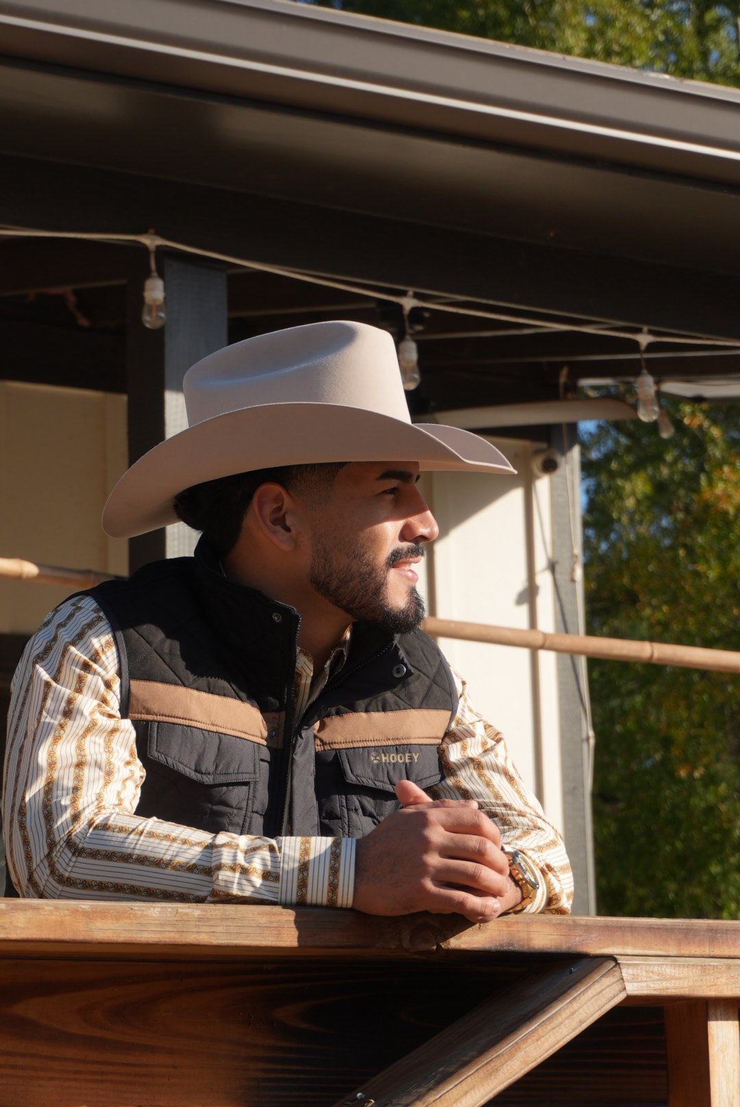 HOOEY MENS BANFF BLACK PACKABLE VEST HV117BK