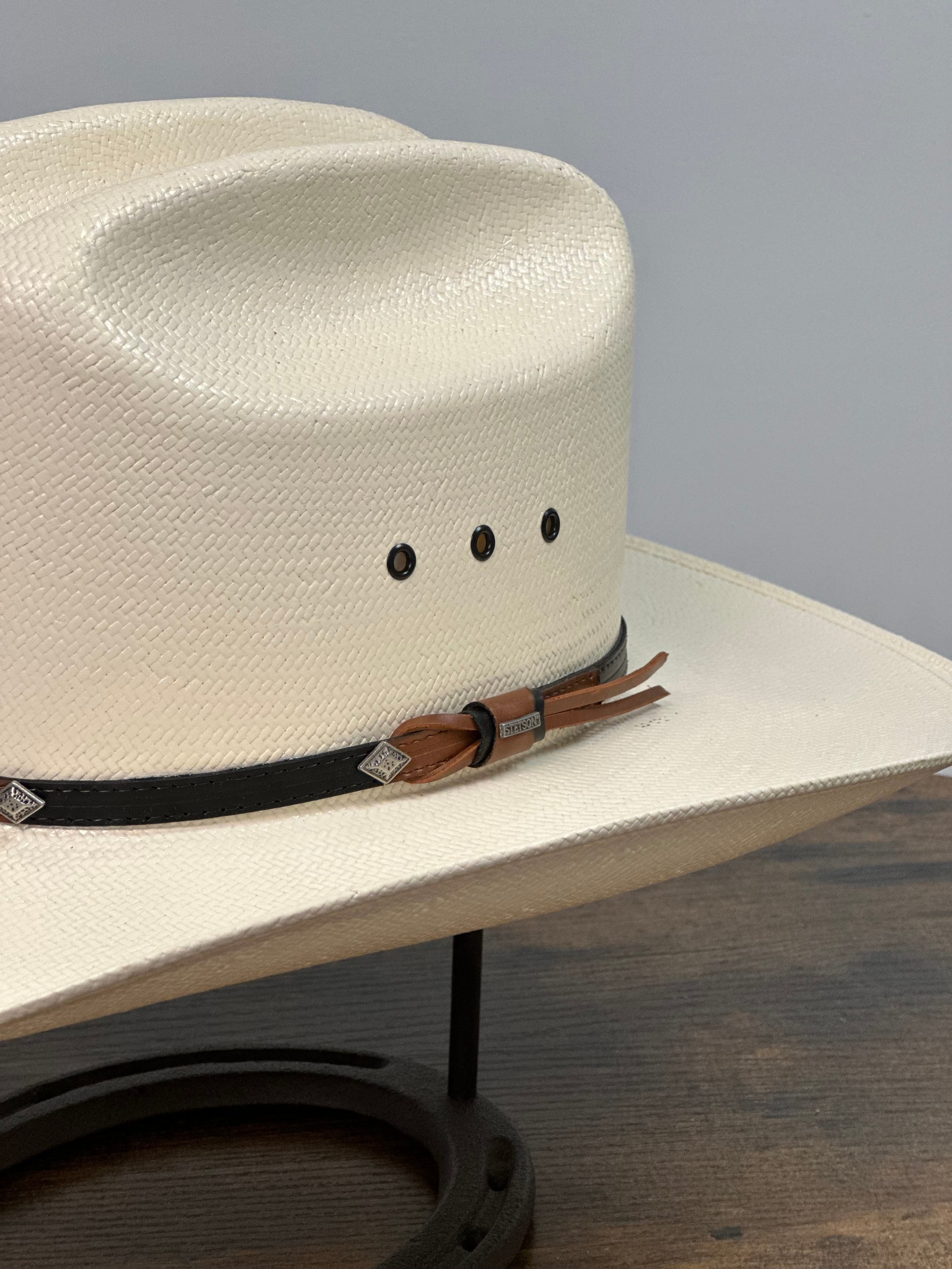 STETSON GRANT K NATURAL 10X STRAW HAT