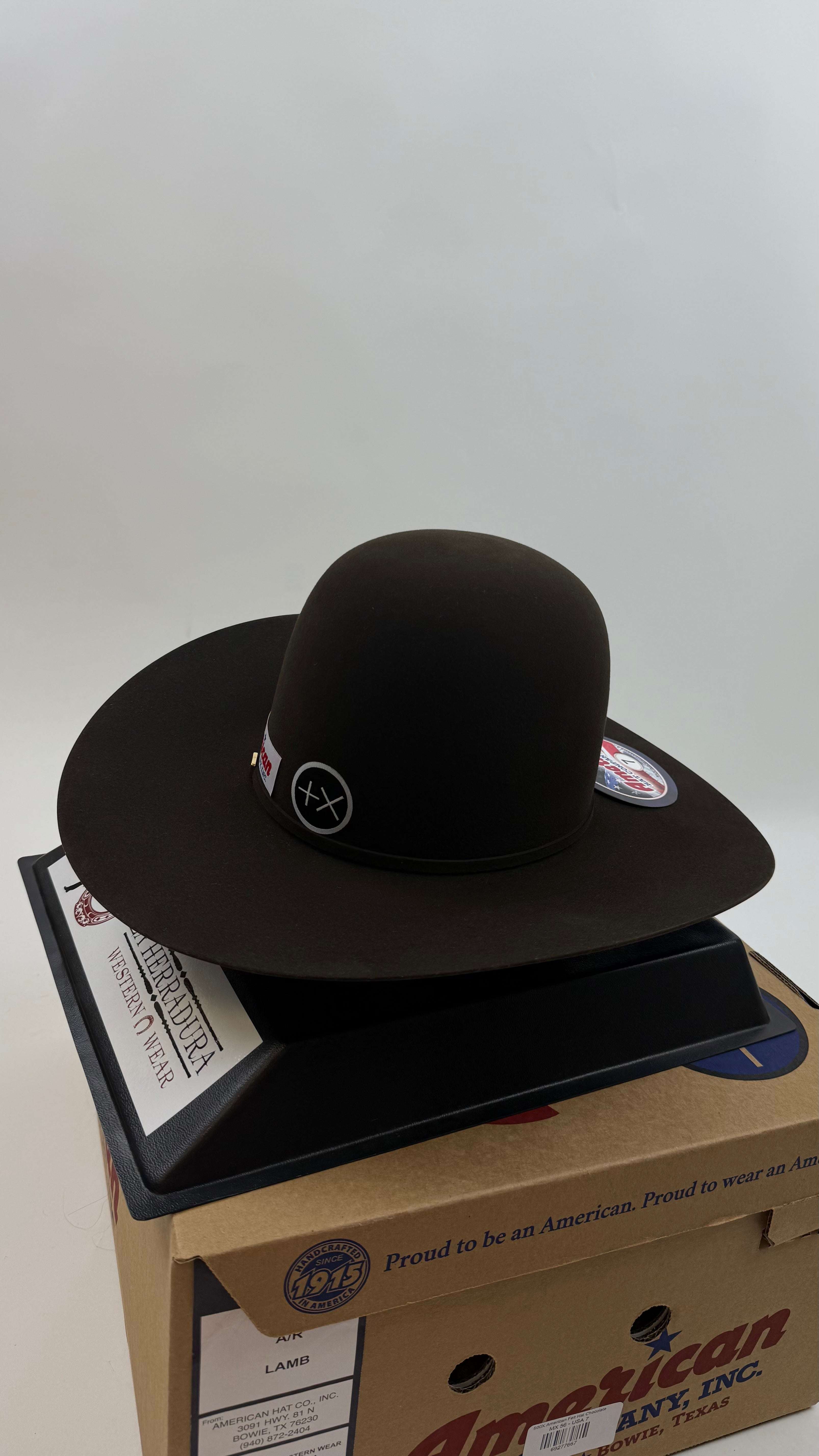 500X American Open Crown Chocolate Laherradurawwnc.com