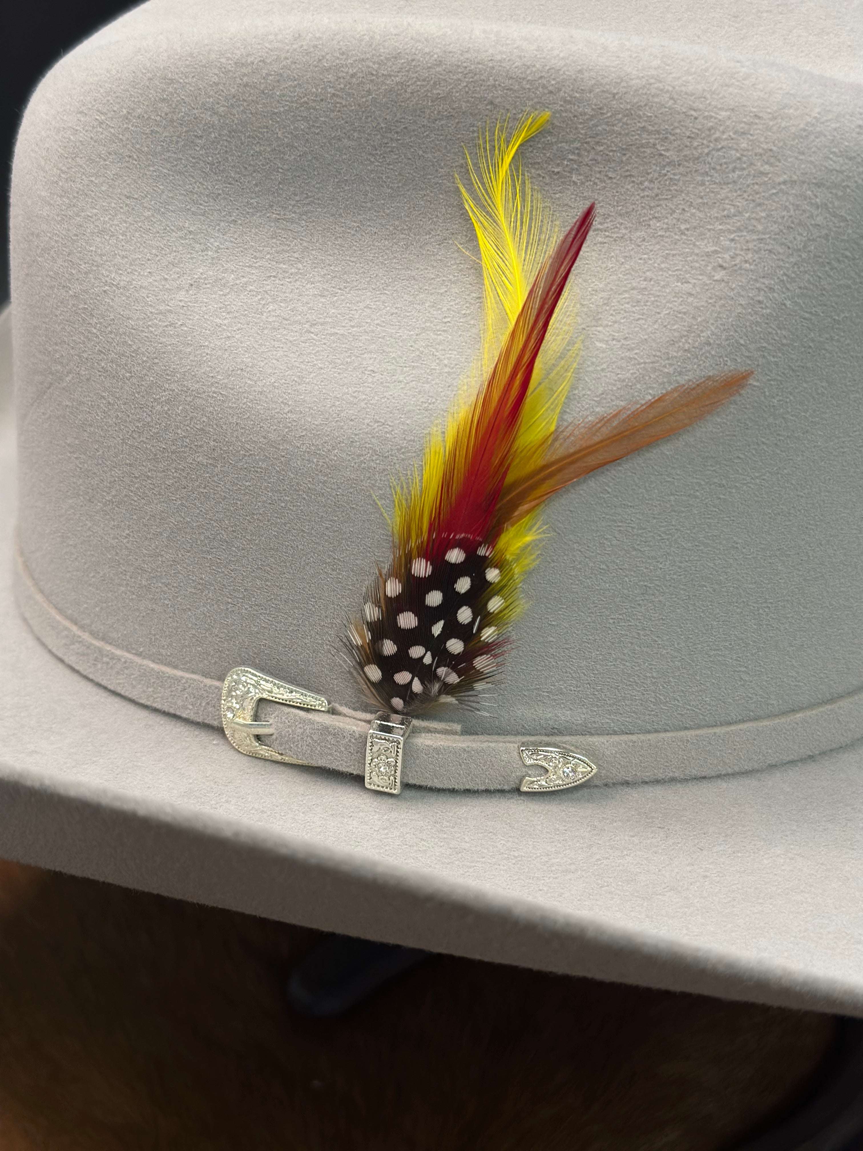 POTRERO SILVER GREY FELT HAT 30X GARAÑON MALBORO Laherradurawwnc.com