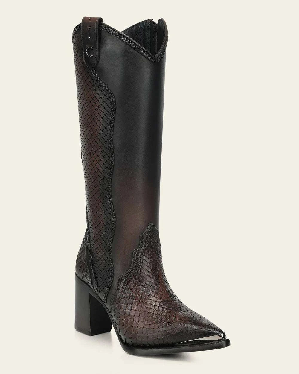 WOMEN’S CUADRA PYTHON BELLY GODIVA CC336 Laherradurawwnc.com