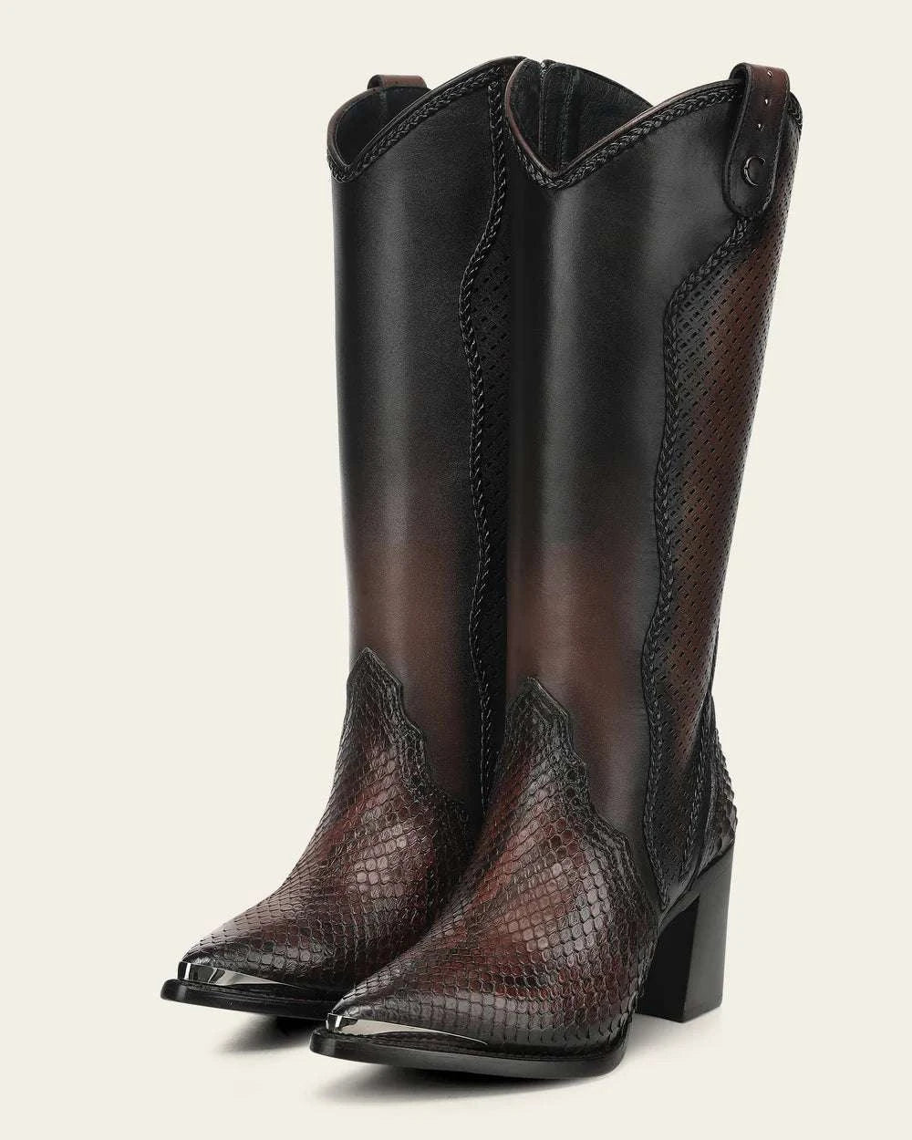 WOMEN’S CUADRA PYTHON BELLY GODIVA CC336 Laherradurawwnc.com