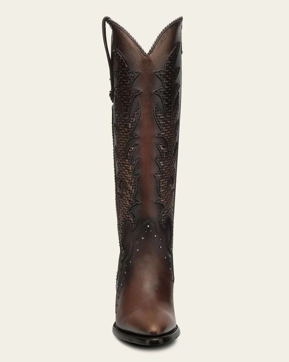 WOMEN’S CUADRA BOTA DE RES CRUST MIEL EMBROIDERY CC338 Laherradurawwnc.com