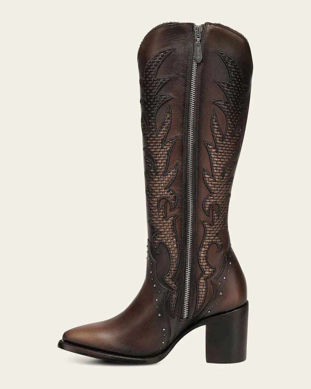 WOMEN’S CUADRA BOTA DE RES CRUST MIEL EMBROIDERY CC338 Laherradurawwnc.com
