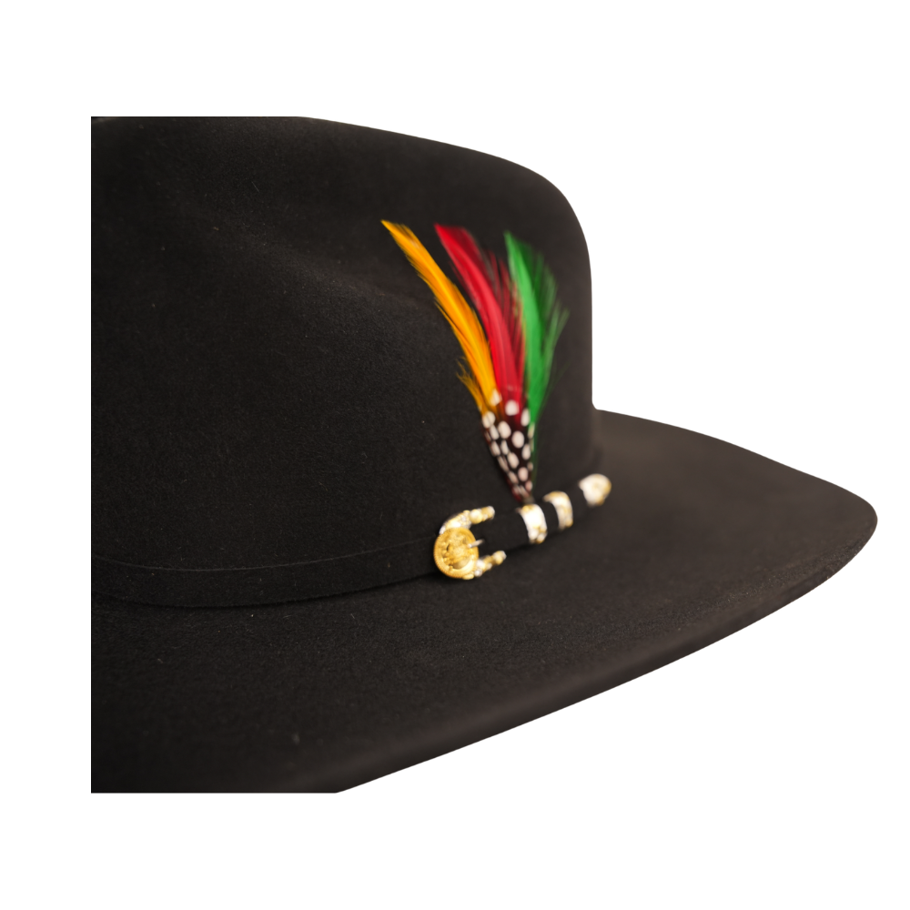 STETSON EL PRESIDENTE GE 100X BLACK/NEGRO COPA CHICA