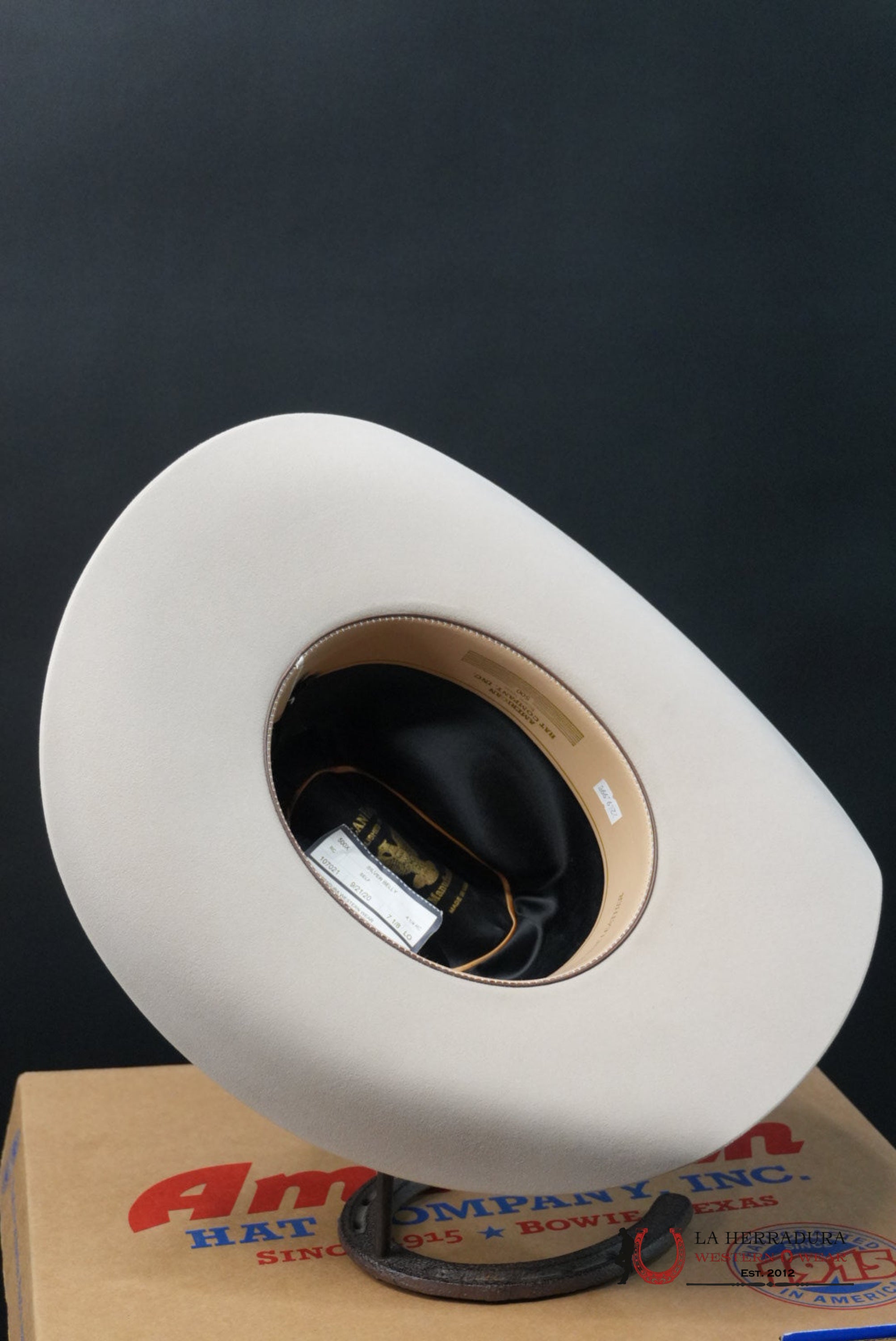 500X American Felt Hat Silver Belly TEJANA