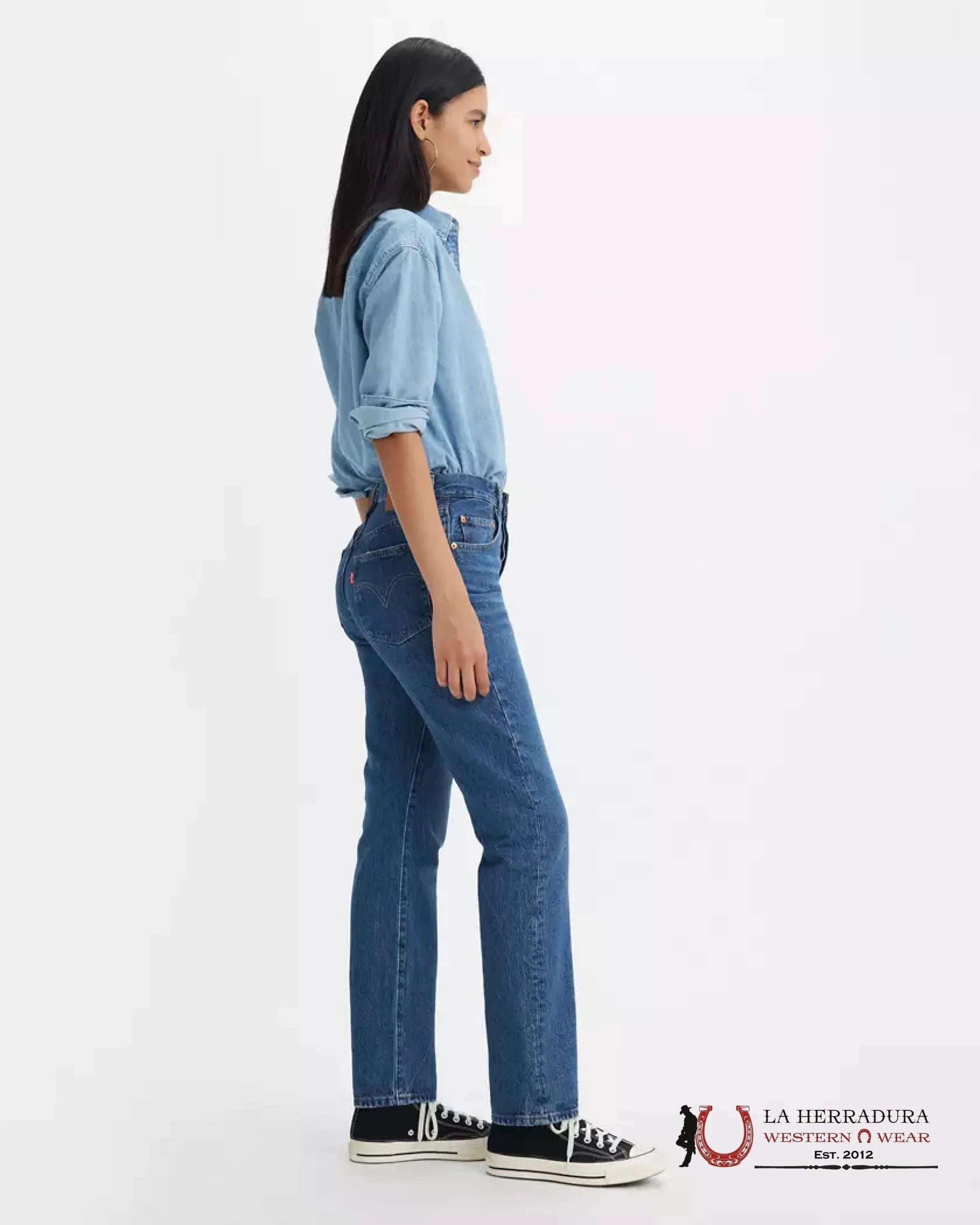 501 Original Fit Women’s Jean - Erin Can’t Wait - Medium Wash - 0526 LEVIS JEANS
