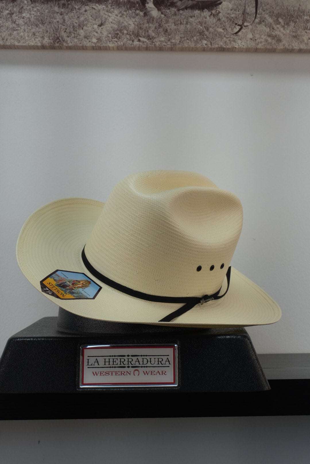 STETSON 10x Rancher 81 BLACK EVE SOMBRERO SINALOA BRIM 3 1/2 STYLE Laherradurawwnc.com