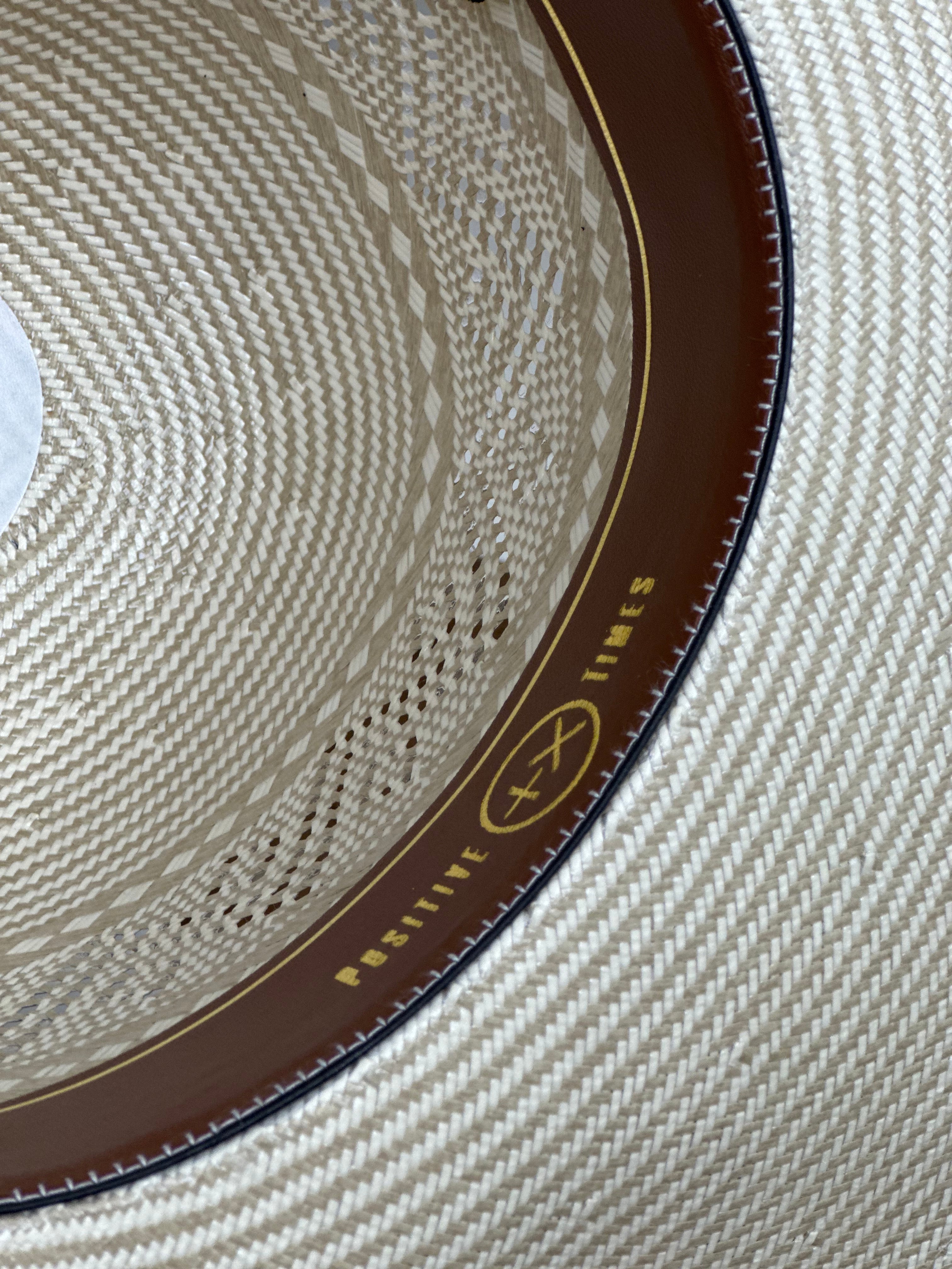 6600 AMERICAN HAT OPEN CROWN STRAW HAT STYLE