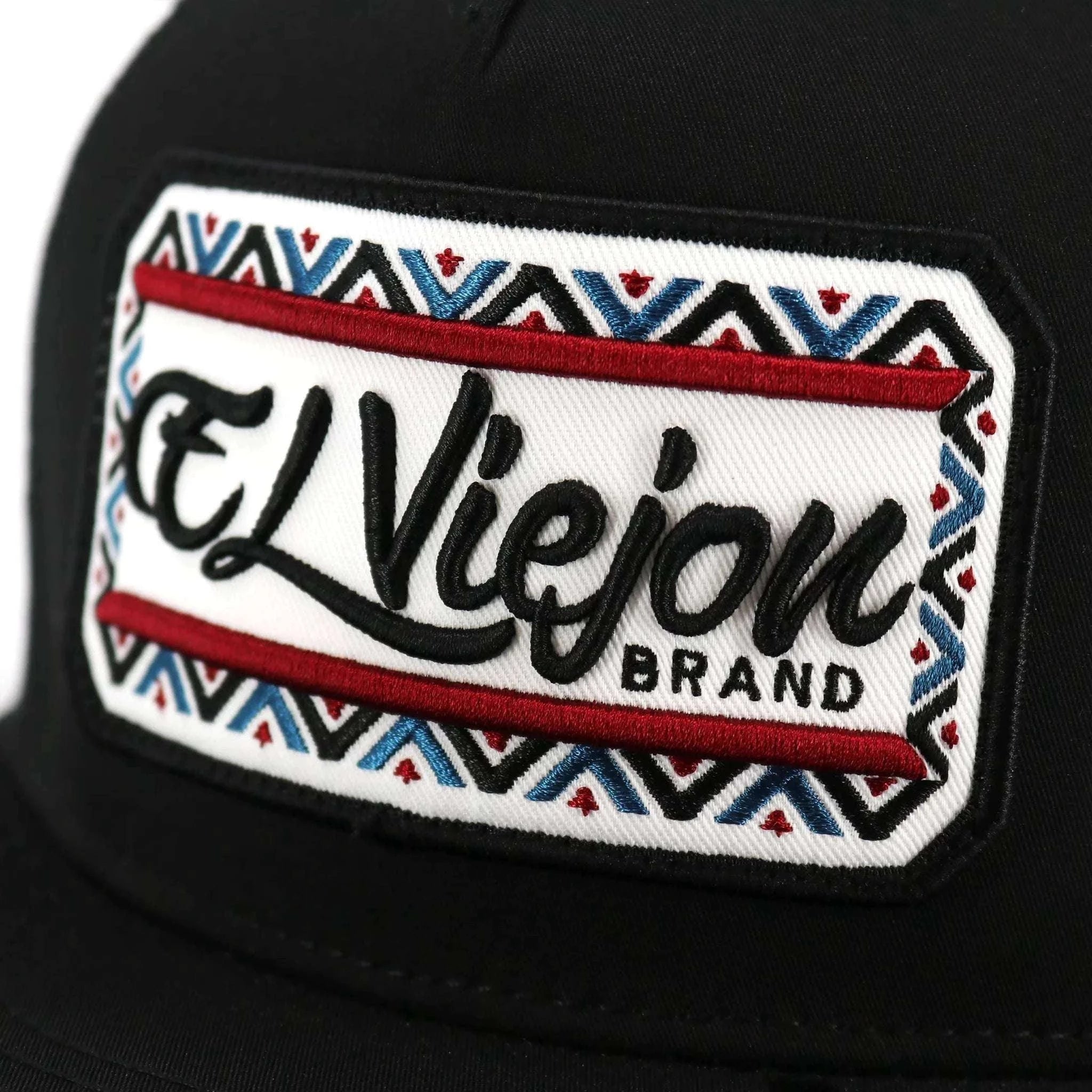 Black cap with 'El Viejon Brand' logo