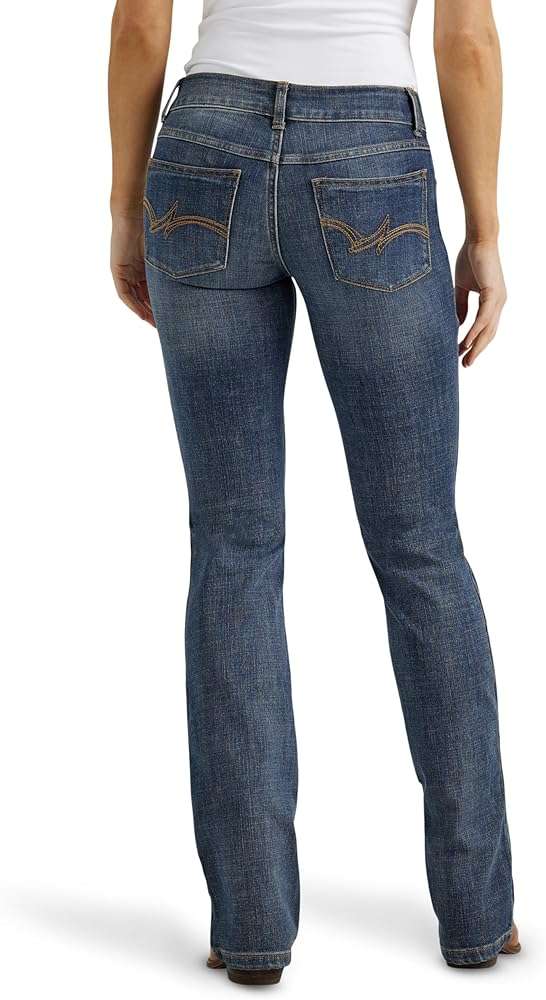 WOMENS WRANGLER BOOTCUT JEAN - 1009MWZAH Laherradurawwnc.com