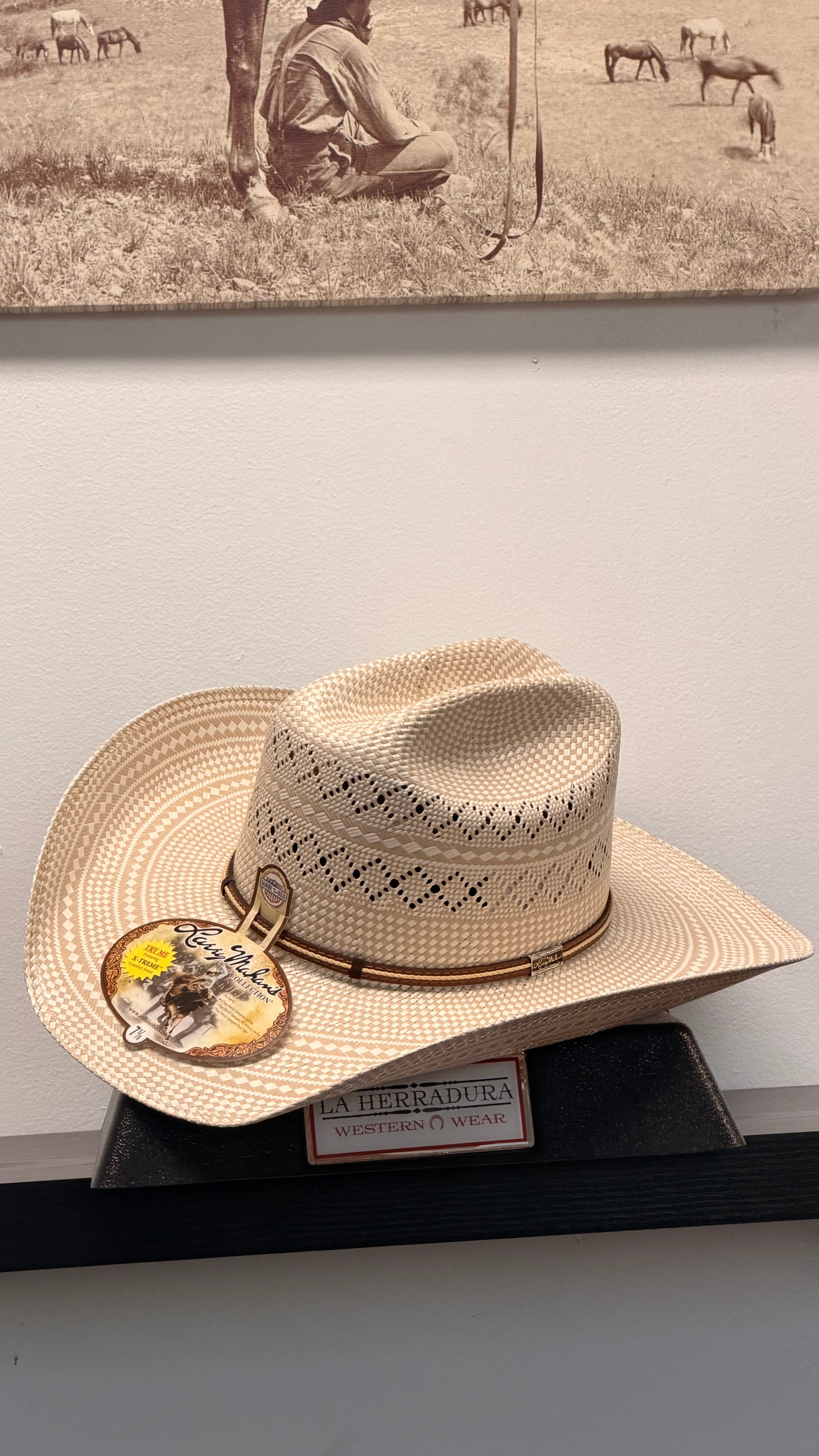Larry Mahan's 10x Cuerda Natural Straw Hats