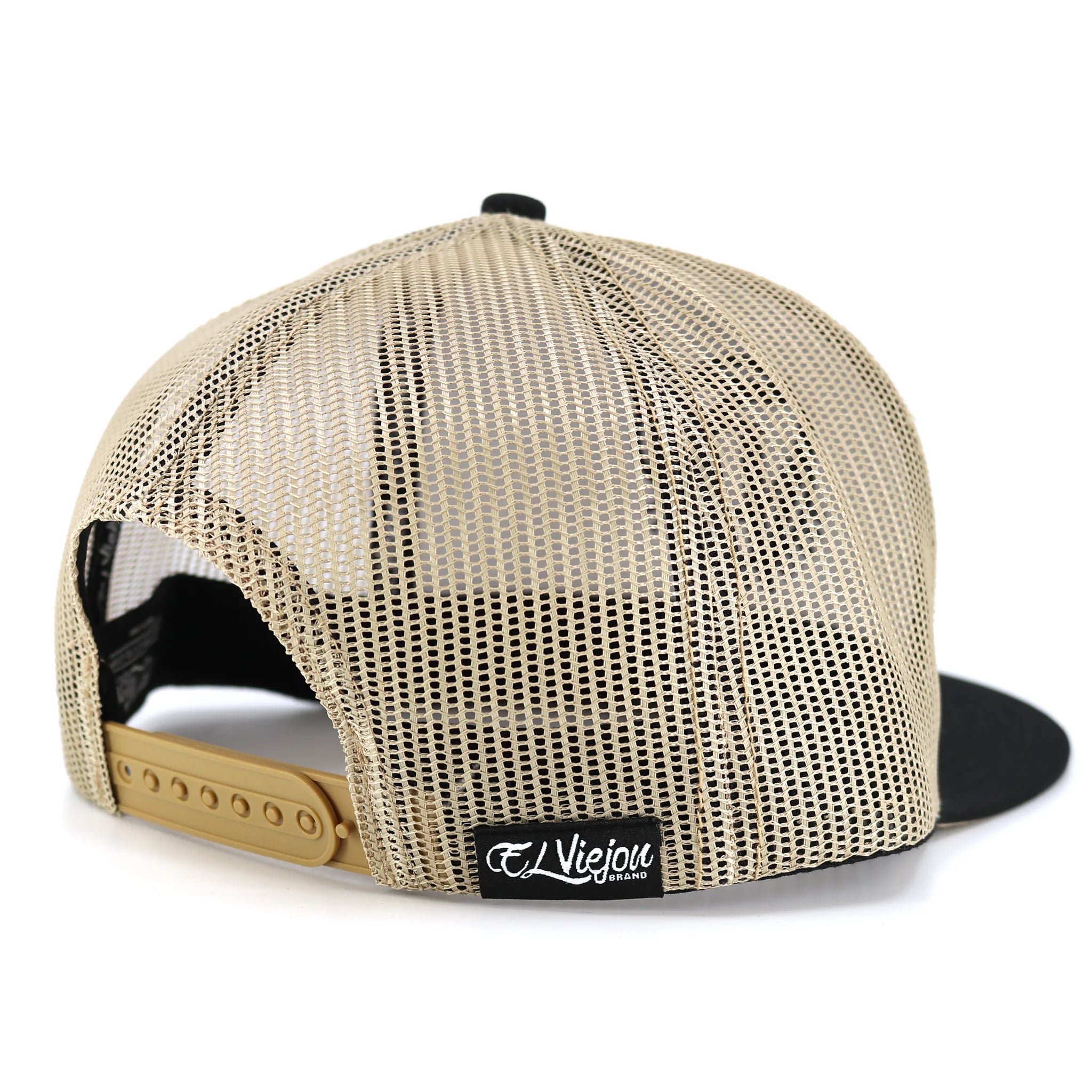 EL VIEJON EURO BLACK/KHAKI FLAT VISOR HAT
