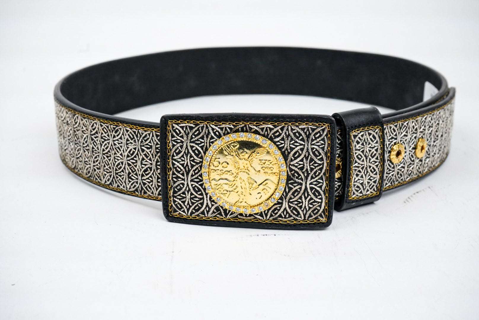 CINTO DE PLATA AROS MONEDA Laherradurawwnc.com