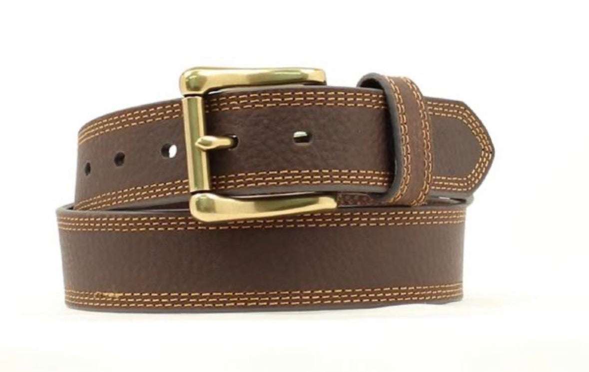 HD XTREME BROWN LEATHER MEN WORK BELT- N2710602 Laherradurawwnc.com