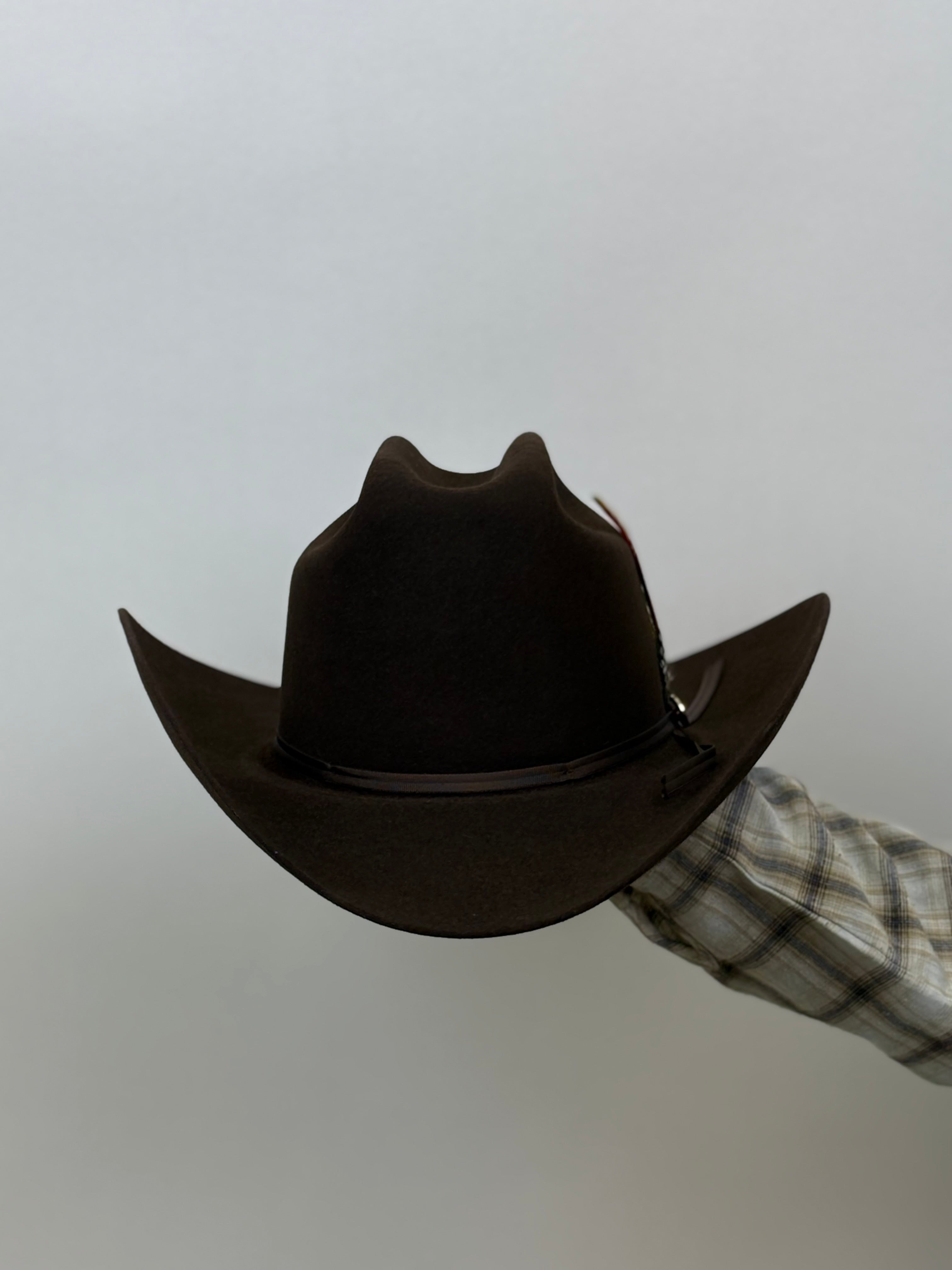 STETSON 6X CHOCOLATE COPA ALTA EDICION ESPECIAL 160TH ANNIVERSARIO