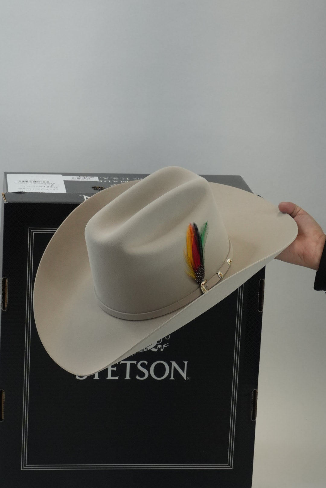 STETSON 30X EL PATRON SILVER BELLY
