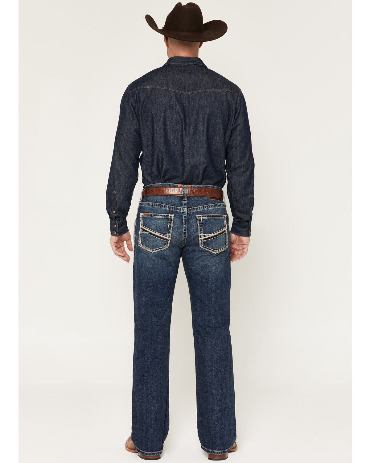 ARIAT MENS JEAN SILVERTON M4 RELAXED FIT BOOT CUT 100179054