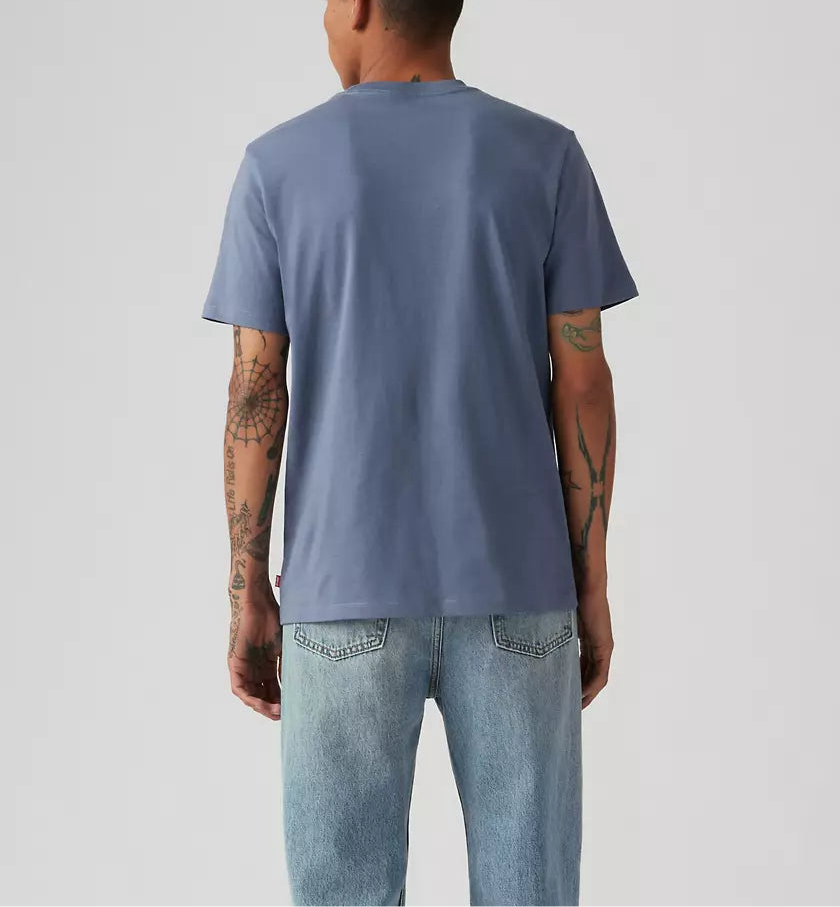 LEVI'S MENS SHORT SLEEVE T-SHIRT NAVY 224911958 Laherradurawwnc.com
