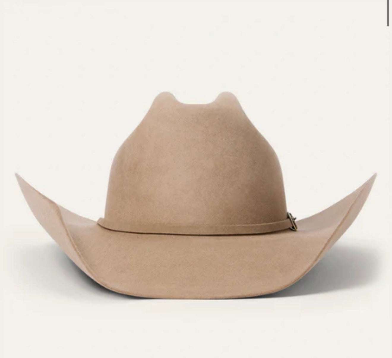 Beige cowboy hat