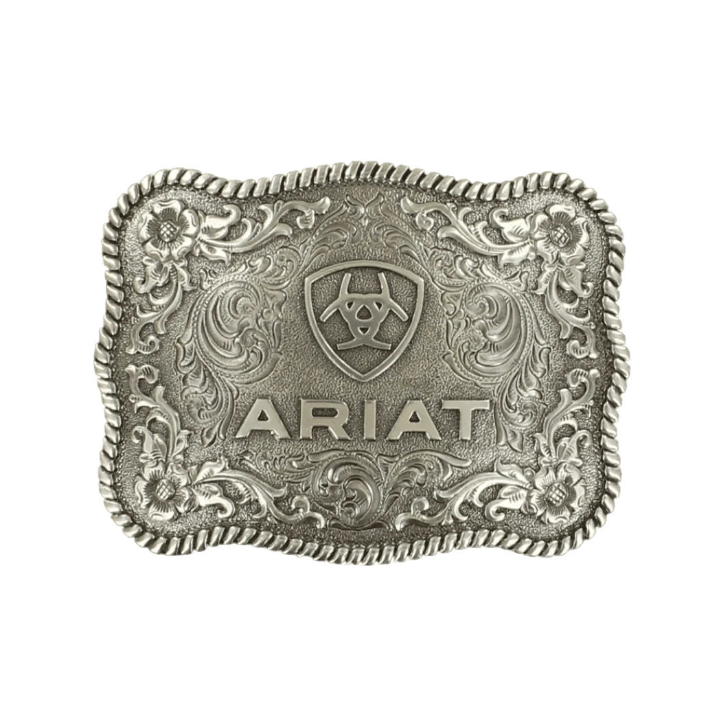 ARIAT LOGO BUCKLE SILVER DETAILS - A37006 Laherradurawwnc.com