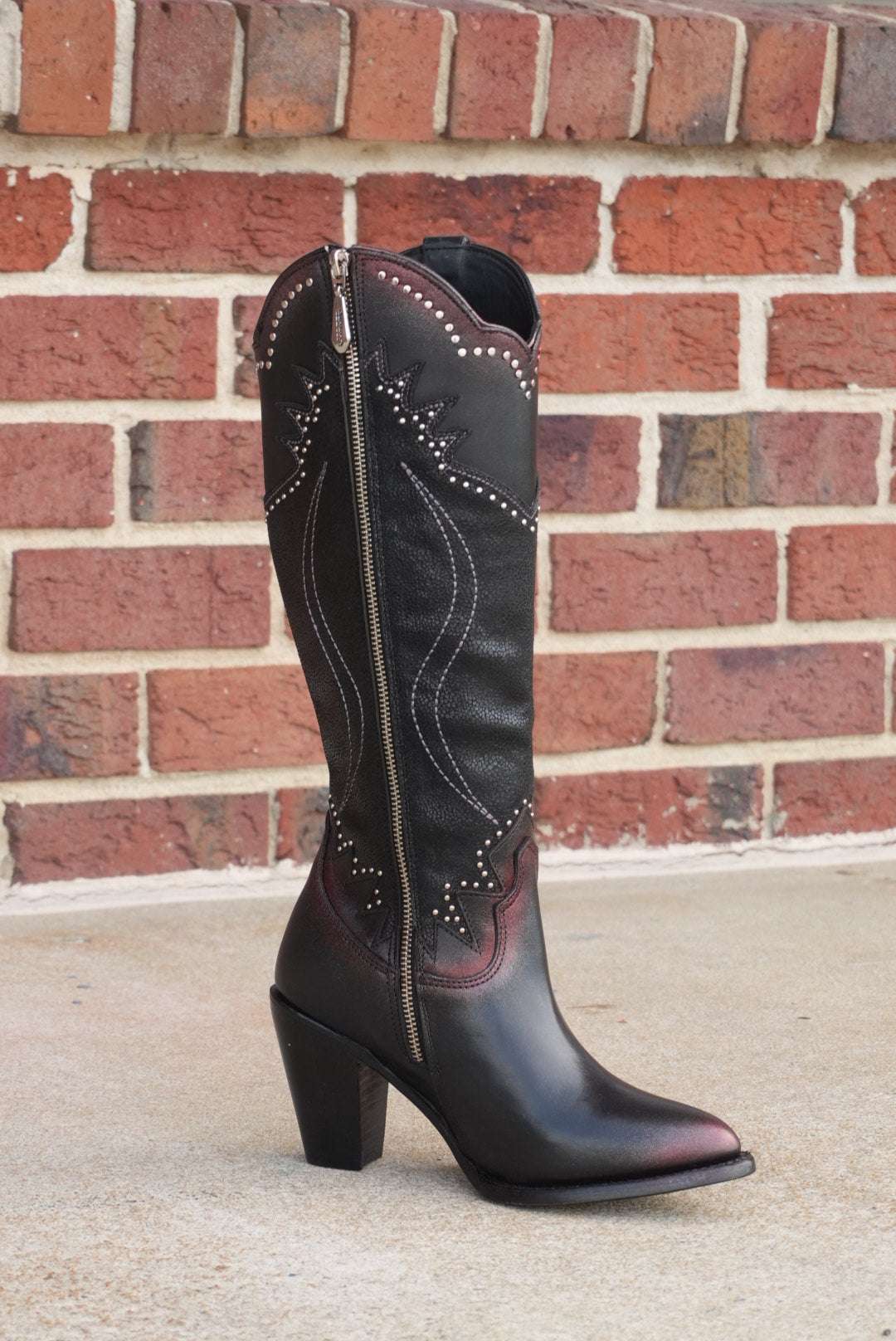 WOMEN’S CUADRA TALL BOOT RES CASTELLO NEGRO CC328 Laherradurawwnc.com