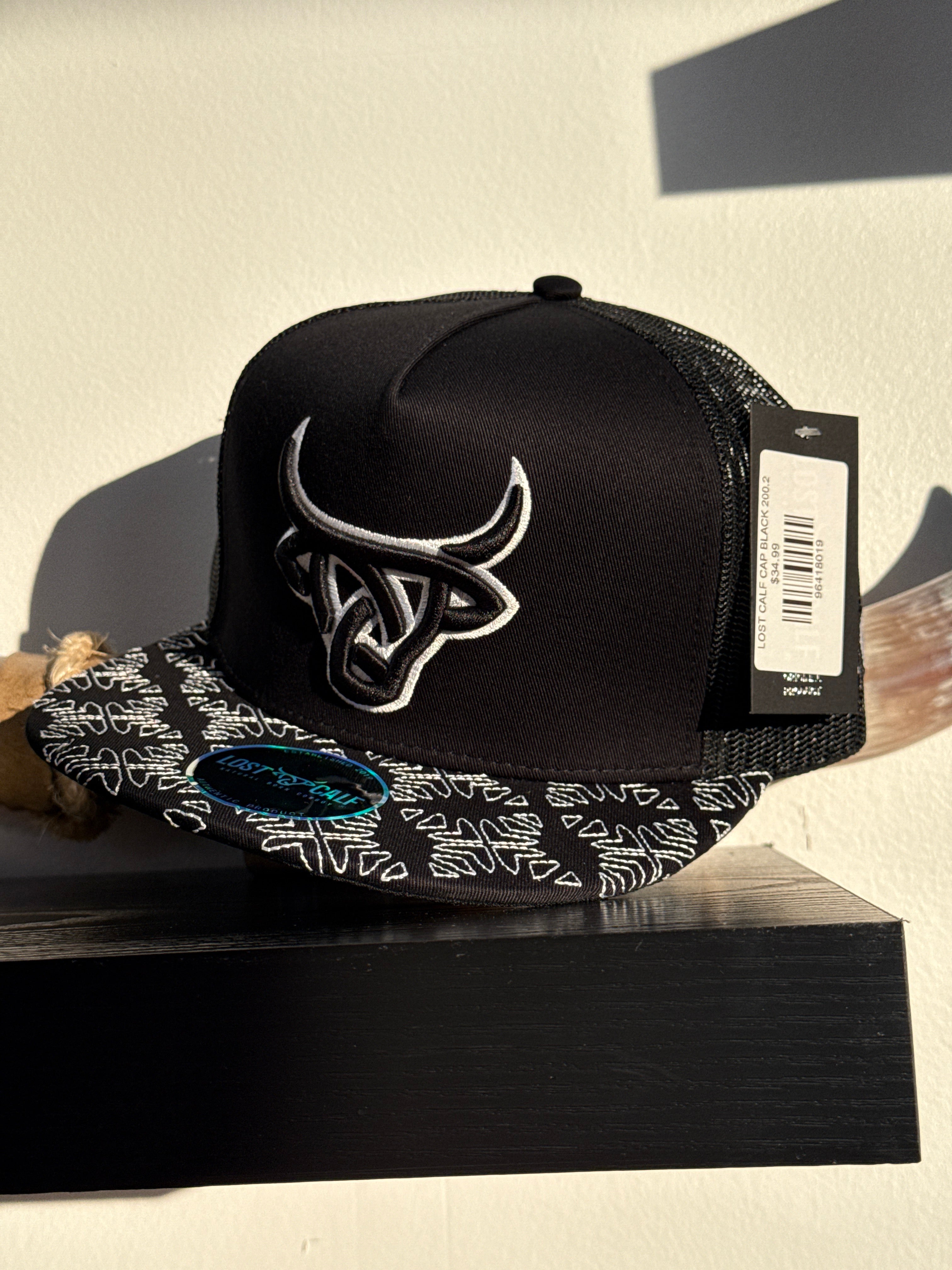 LOST CALF CAP BLACK 200.2