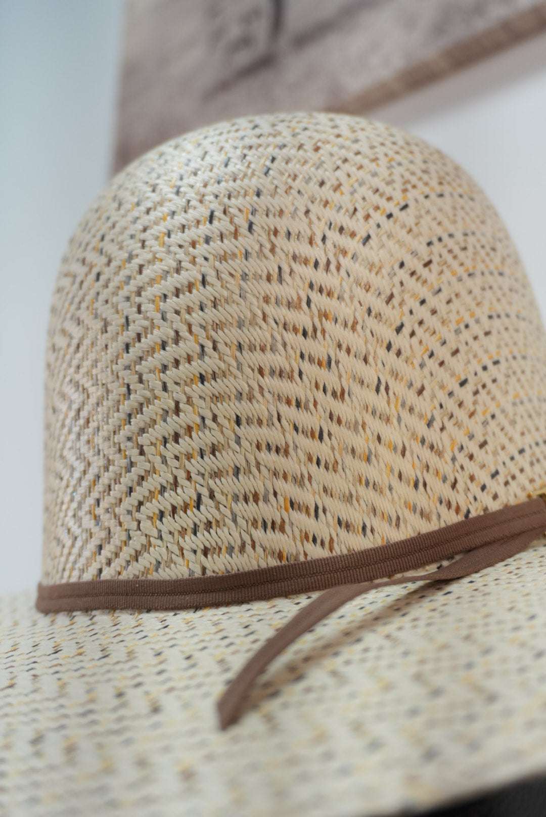 HERRADURA OPEN CROWN STRAW HAT SVO35 CHISPAS Laherradurawwnc.com