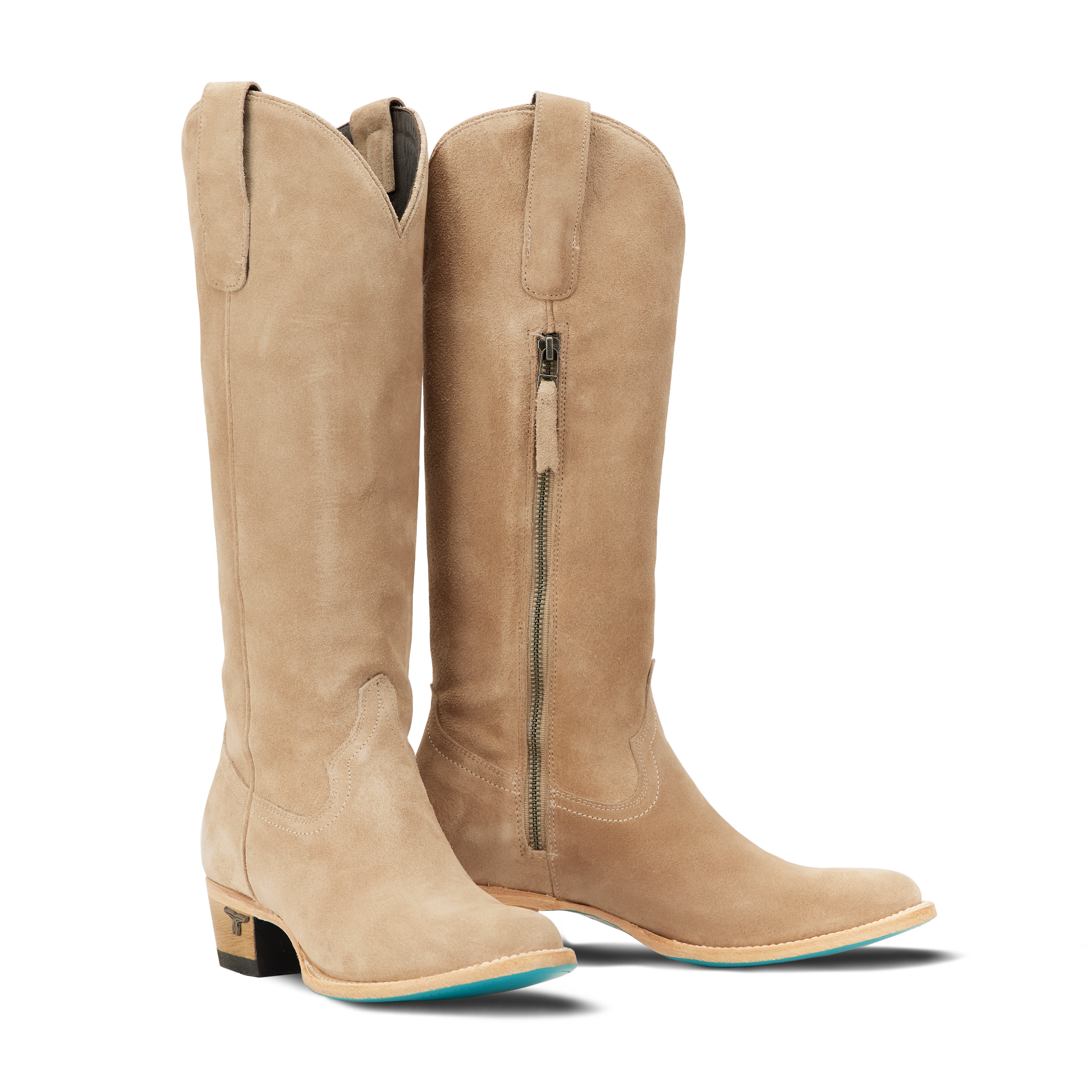 LANE WOMEN PLAIN JANE LATTE SUEDE TOE BOOT LB0546K