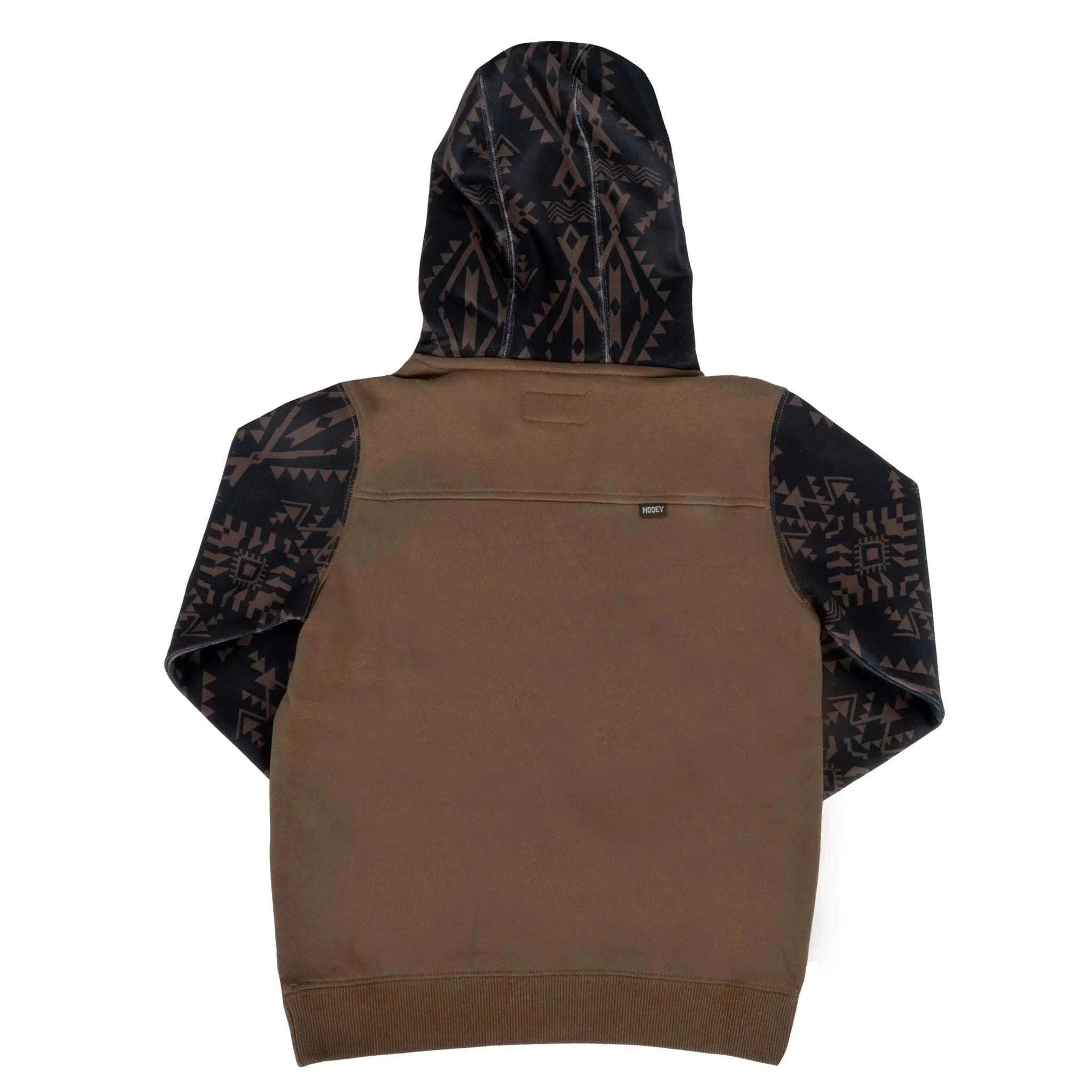 Hooey Youth Boys Legendary Shitake Brown Hoody HH1333BRAZ Laherradurawwnc.com