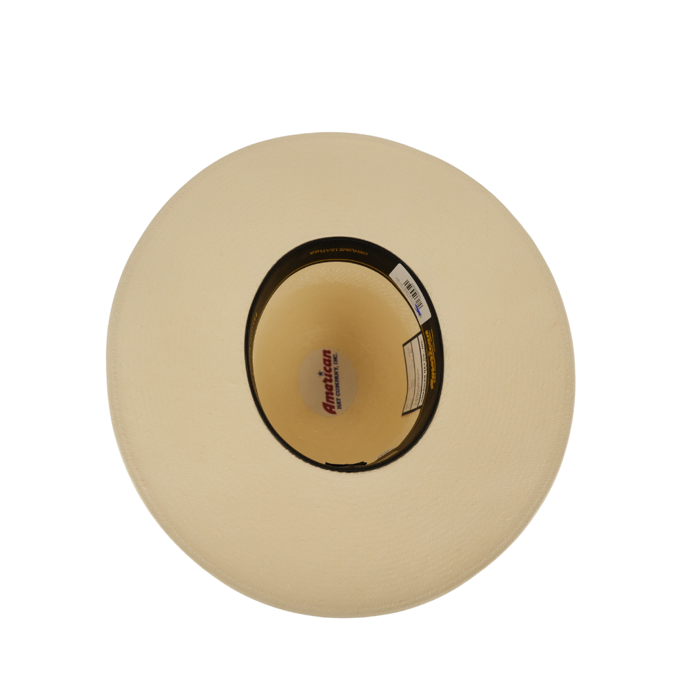 7104 AMERICAN HAT OPEN CROWN STRAW HAT STYLE