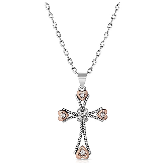 MONTANA SILVERSMITH FAITH IN MY HEART NECKLACE