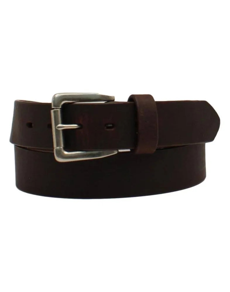 HD XTREME DARK BROWN LEATHER MEN WORK BELT- N2713402