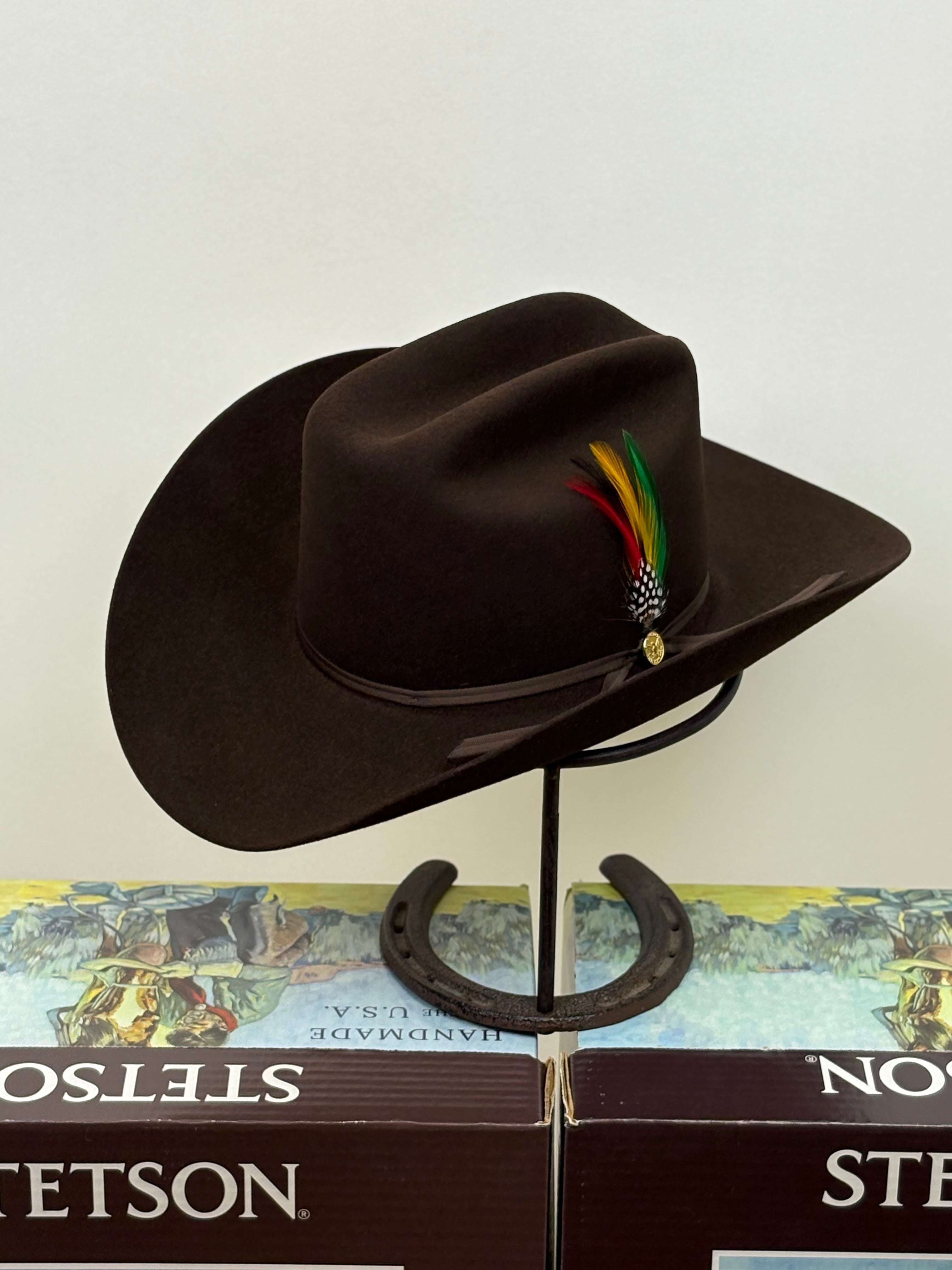 STETSON 6X EDICION ESPECIAL 160TH ANNIVERSARIO CHOCOLATE Laherradurawwnc.com