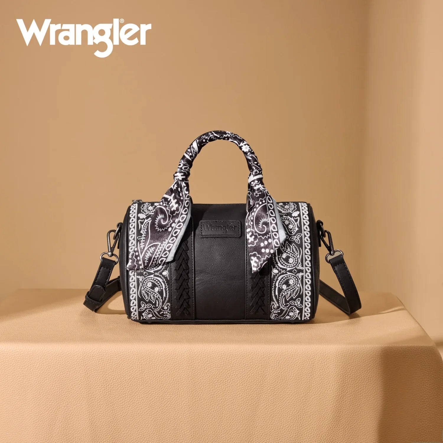 WRANGLER CROSS BODY BLACK 9012BK