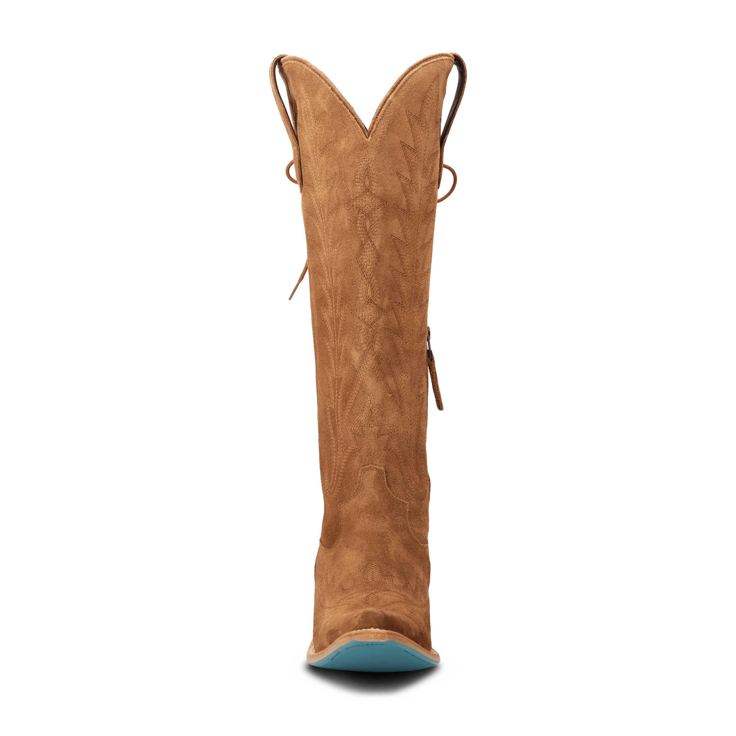 LANE WOMEN LEXINGTON KNEE HIGH TOFFEE SUEDE SNIP TOE BOOT LB0562A Laherradurawwnc.com