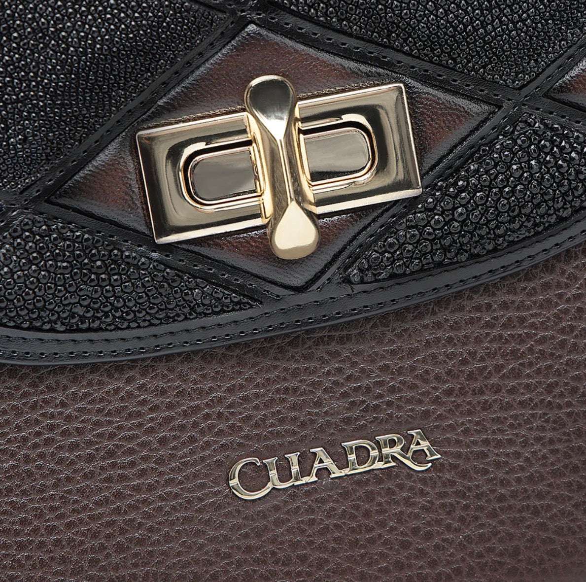 CUADRA WOMEN BAG MANTARRAYA NEGRO CHOCOLATE RES DU742 Laherradurawwnc.com