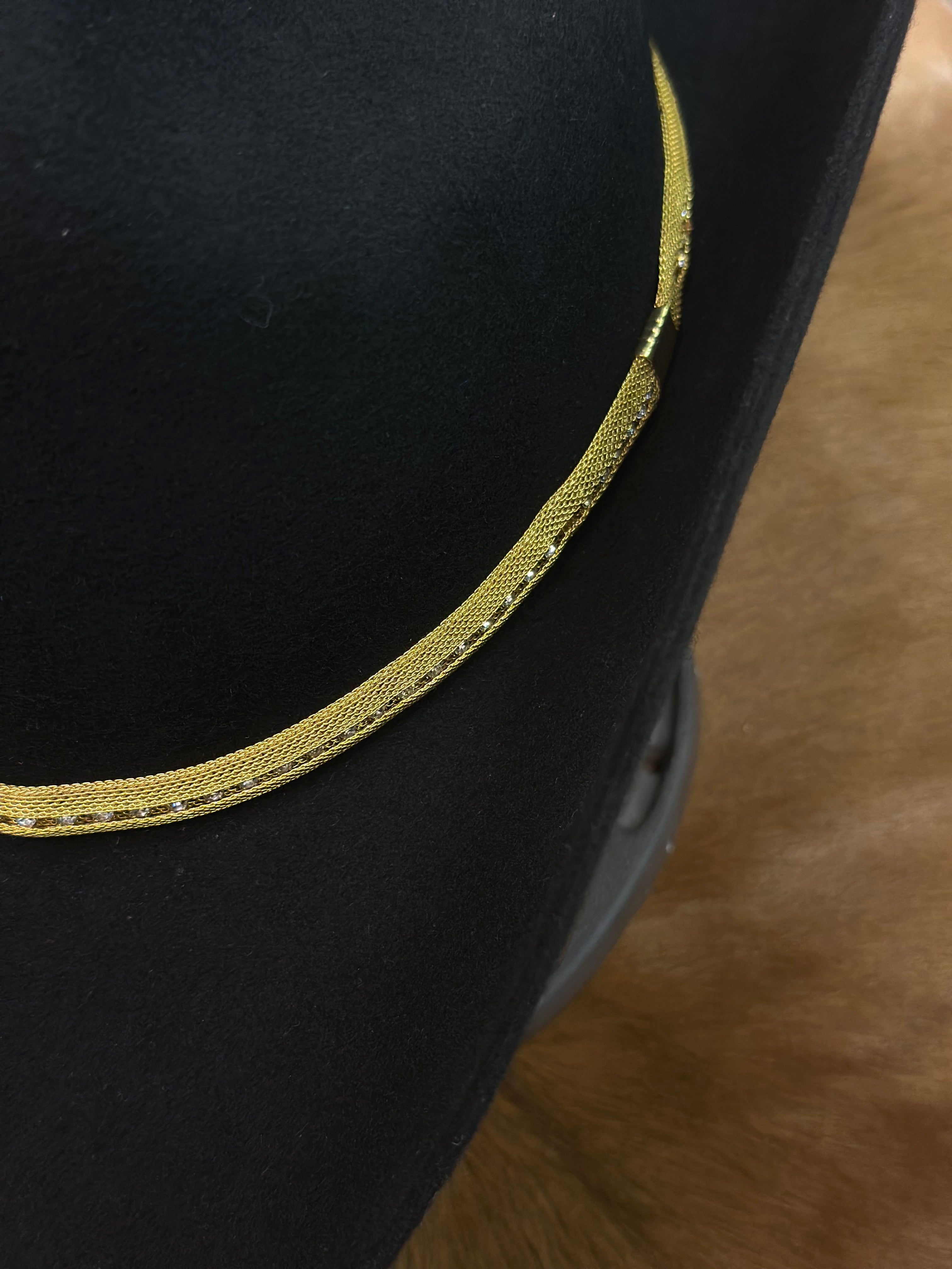 BLACK EL VACILON BULLHIDE 8X FELT HAT